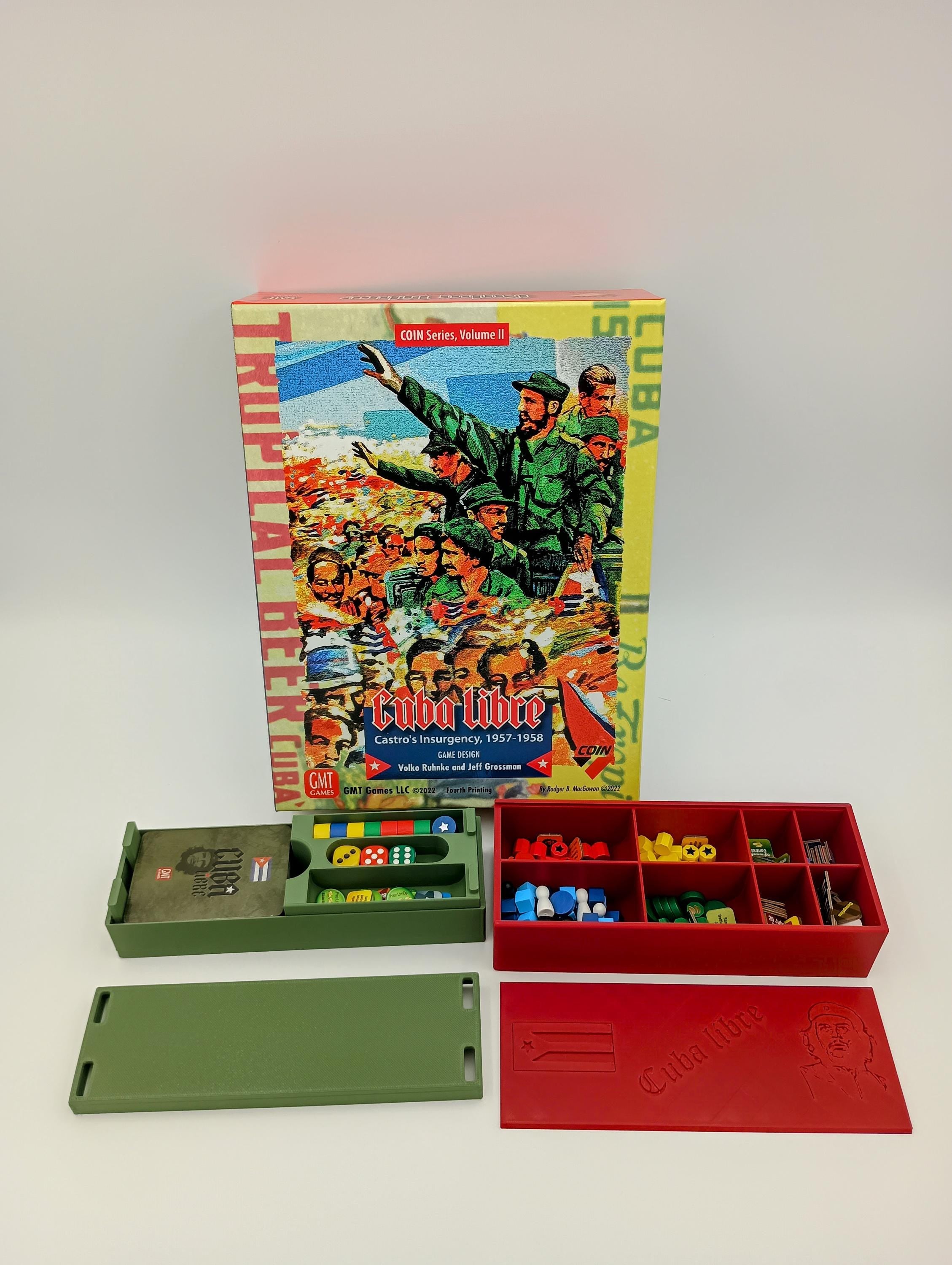 Cuba Libre Board Game Insert / Organizer