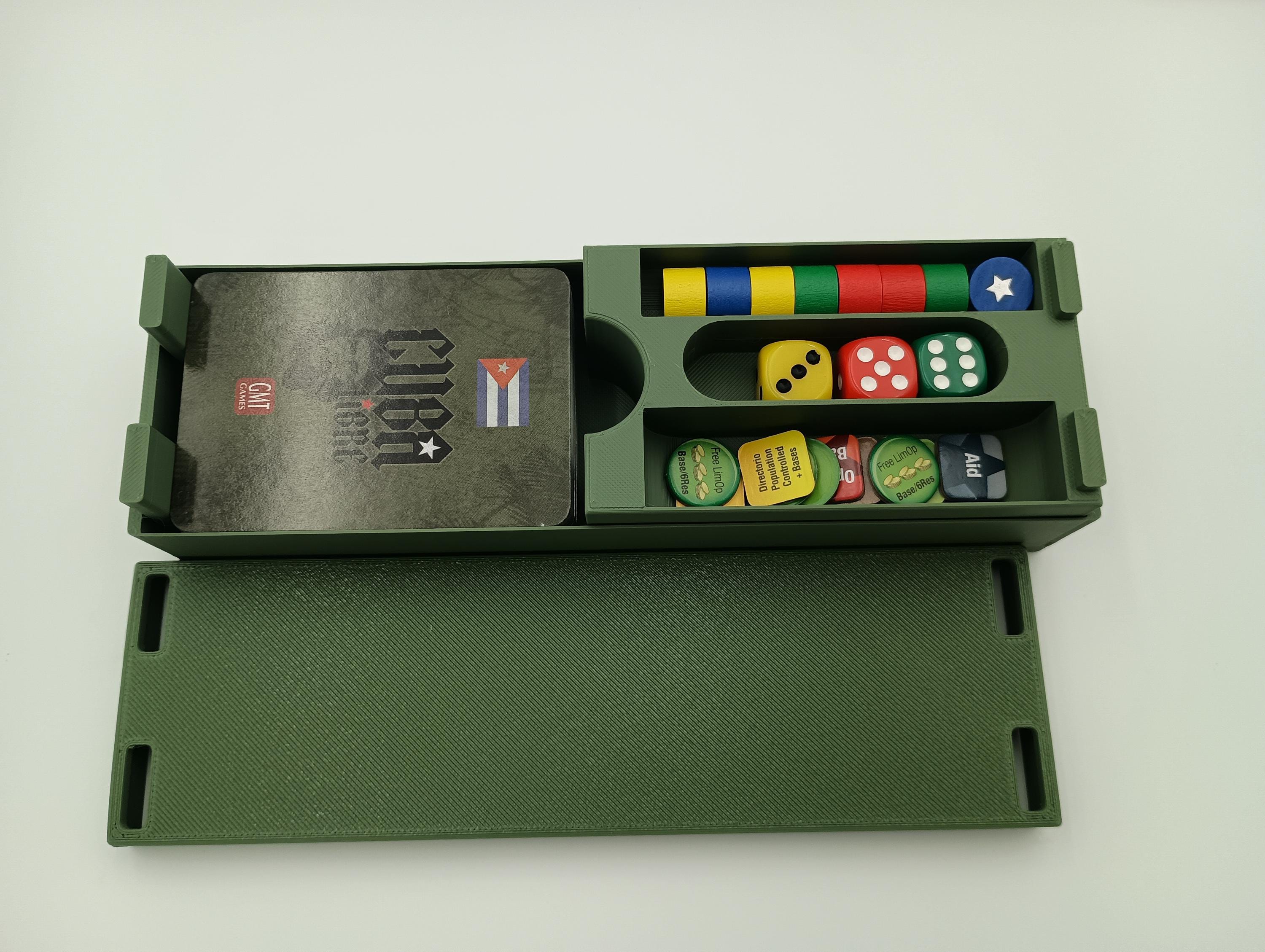 Cuba Libre Board Game Insert / Organizer