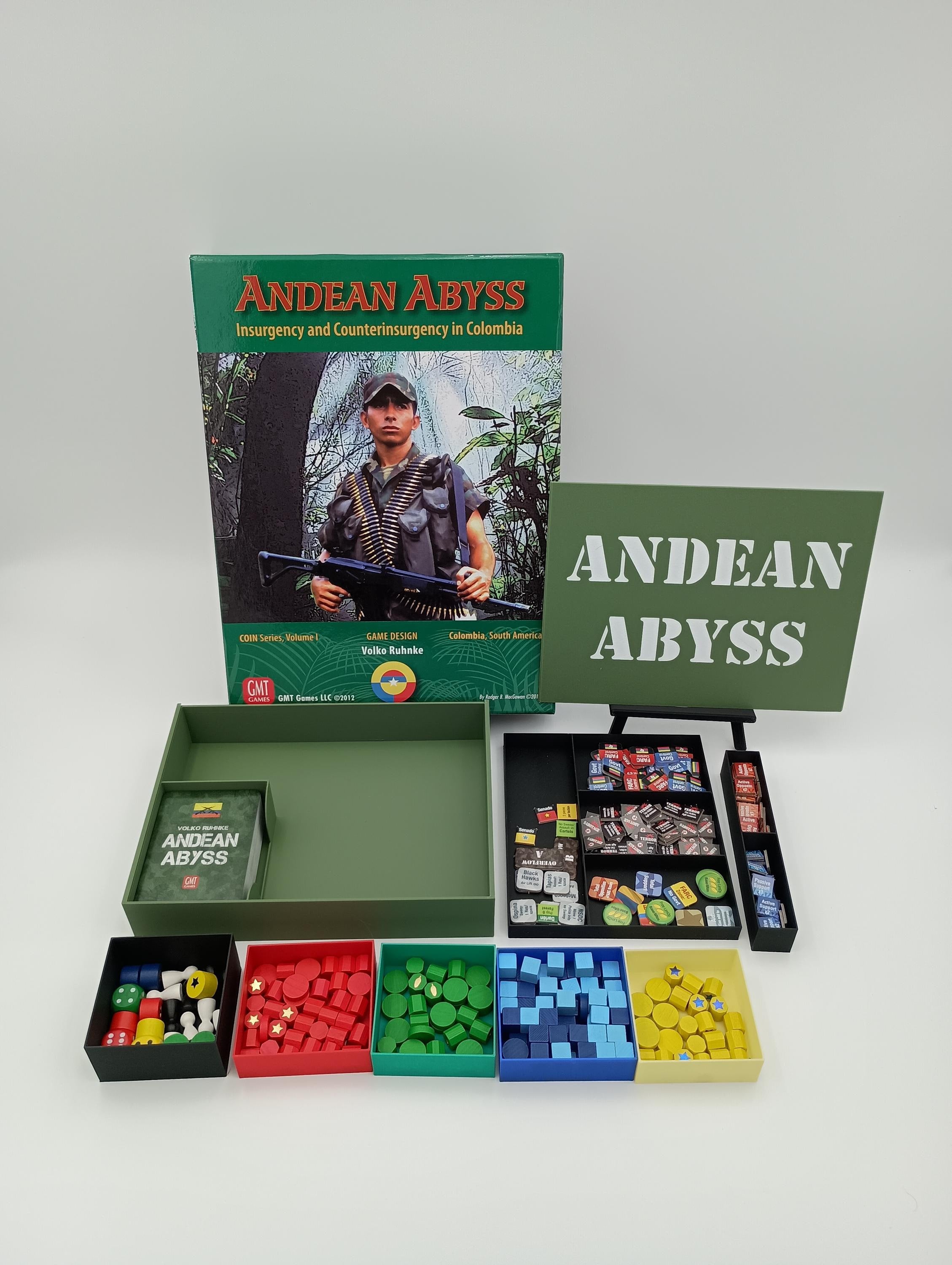 Andean Abyss Board Game Insert/Organizer