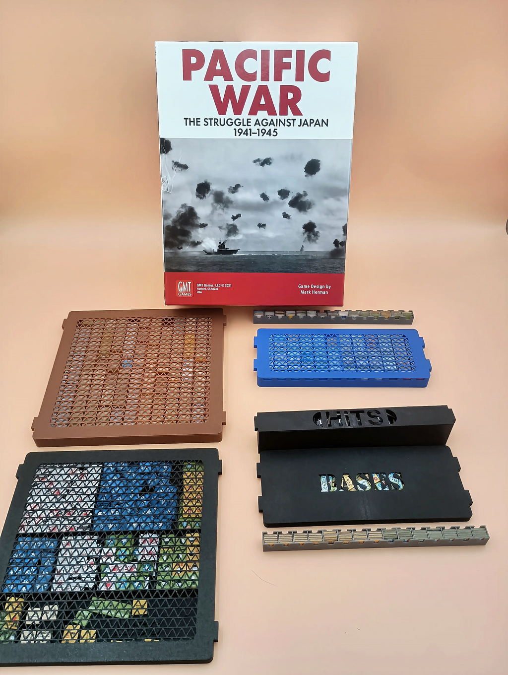 Pacific War Game Organizer & Insert