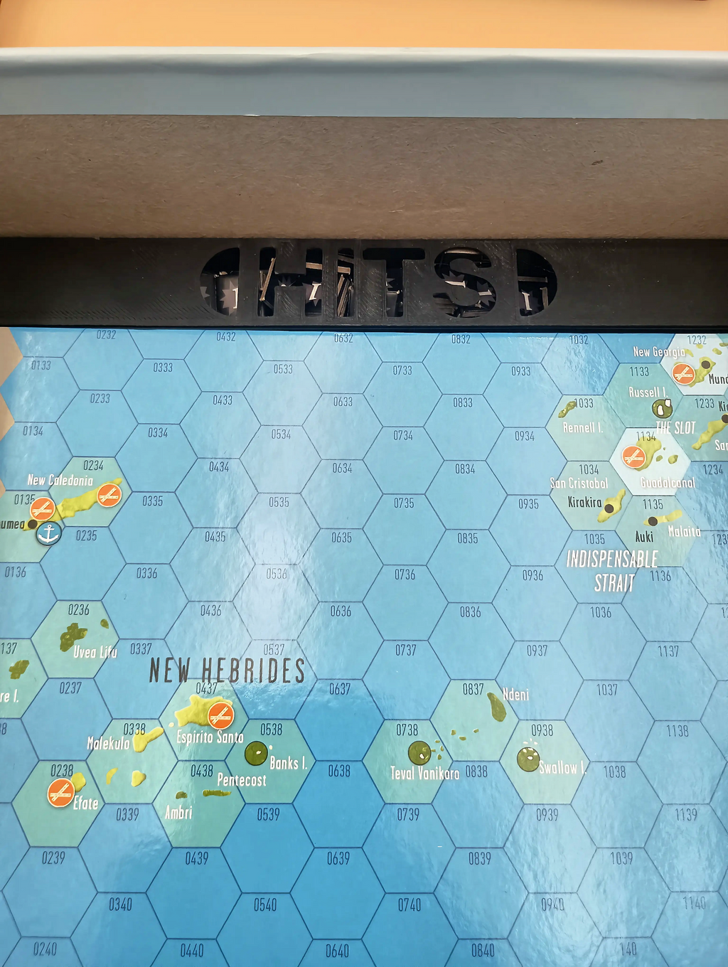 Pacific War Game Organizer & Insert
