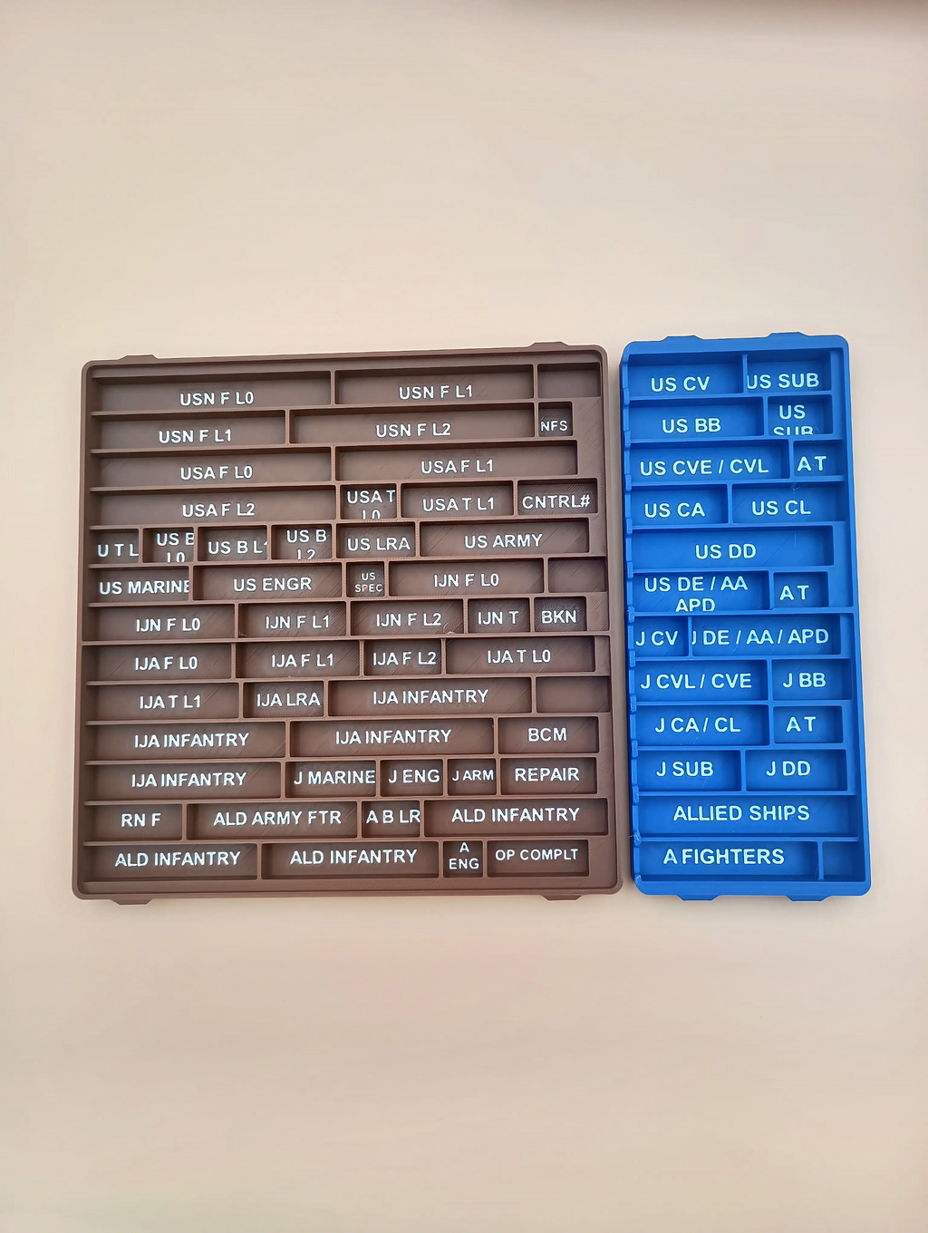 Pacific War Game Organizer & Insert
