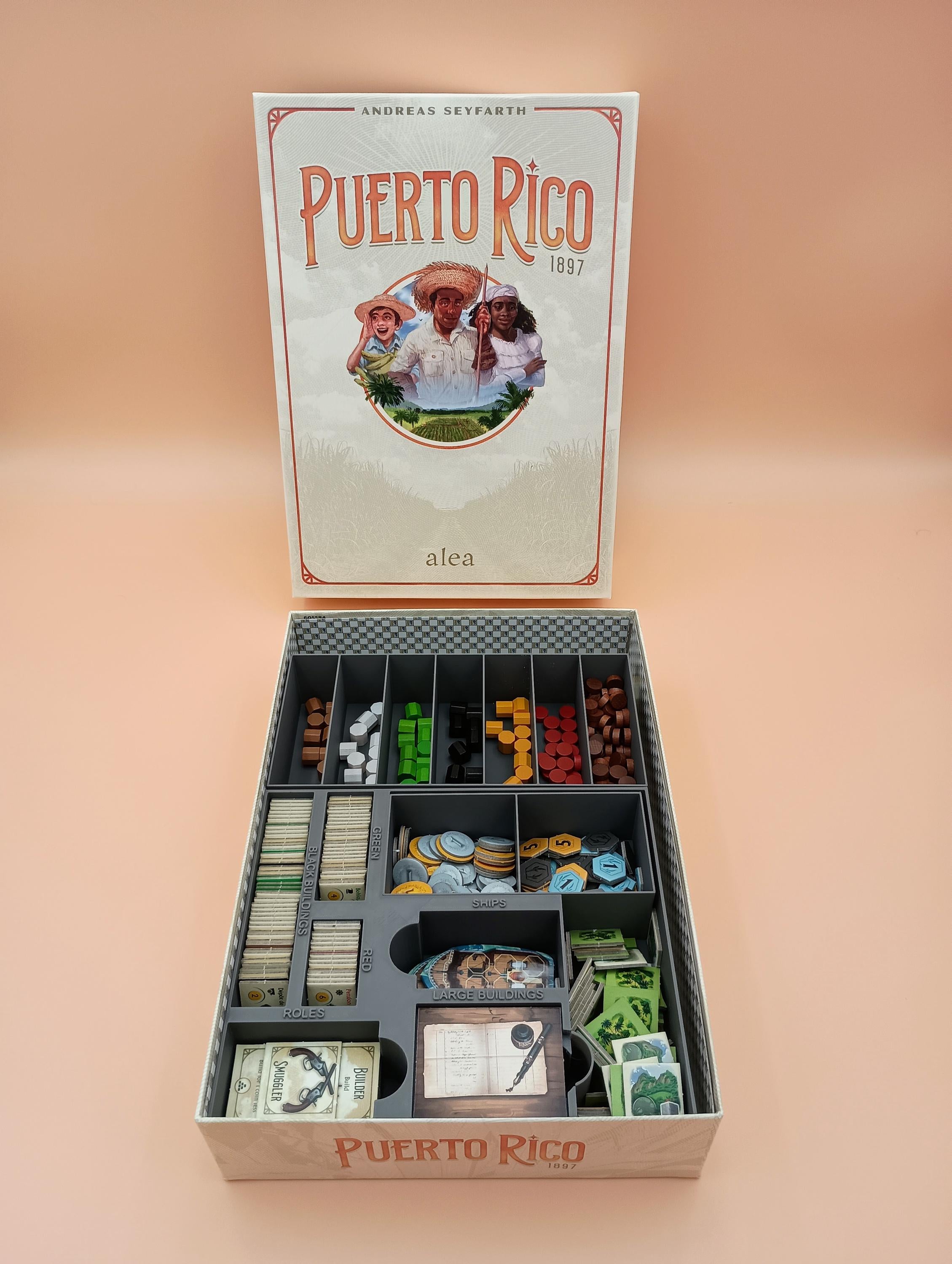 Puerto Rico 1897 Game Organizer: Insert