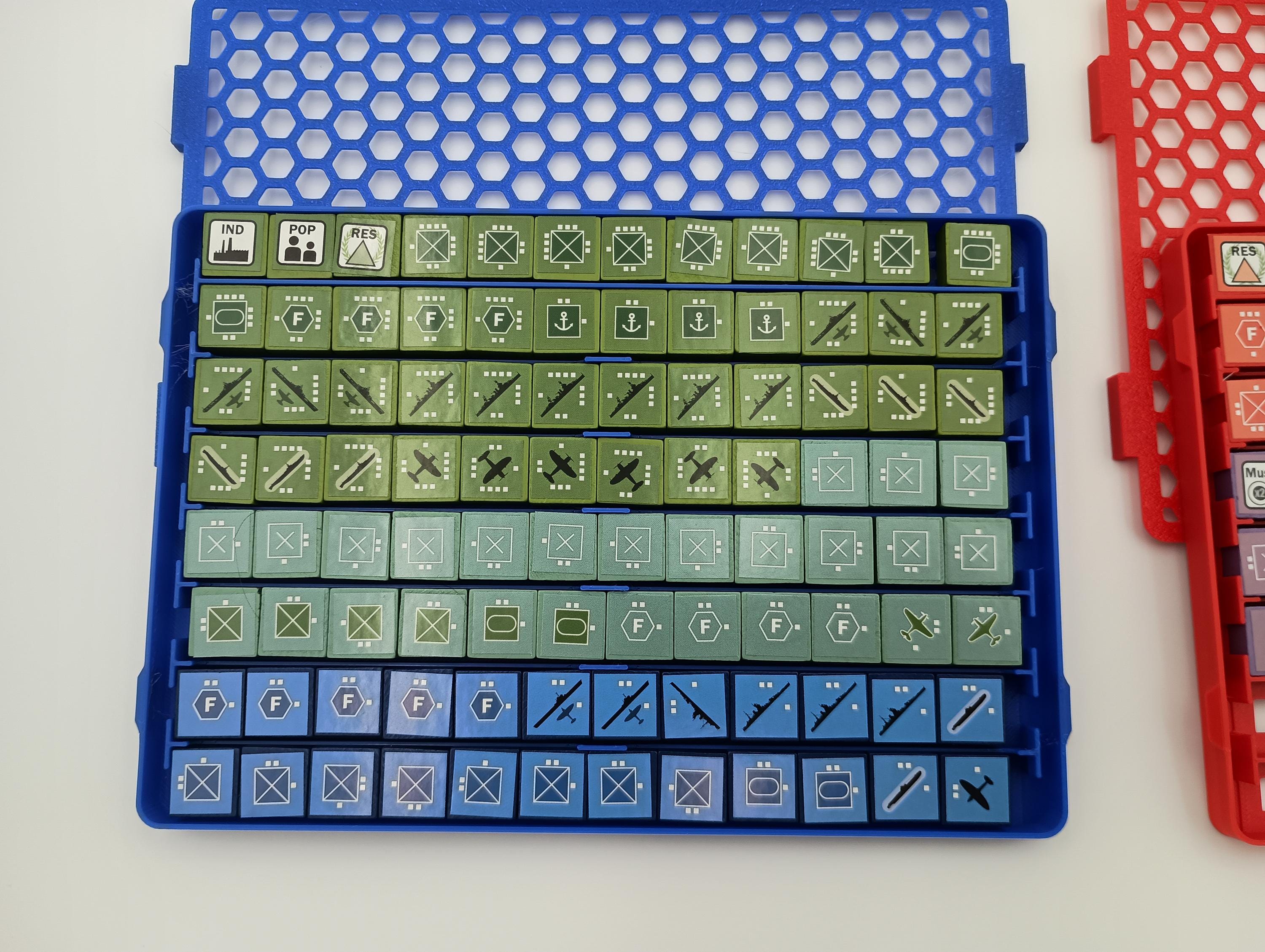 Conquest & Consequence Game Storage Organizer