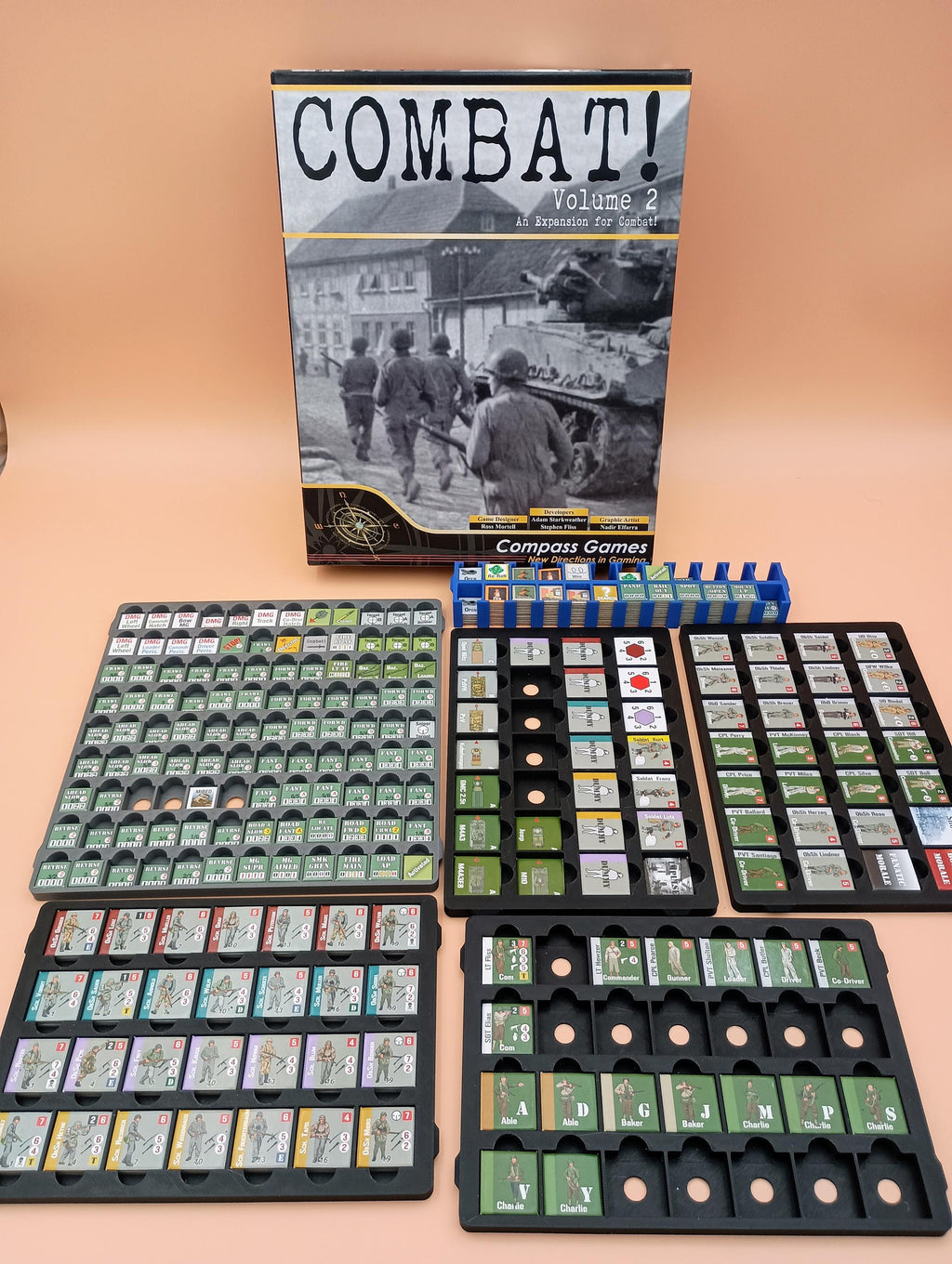 Combat! Volume 2 Game Storage Insert System