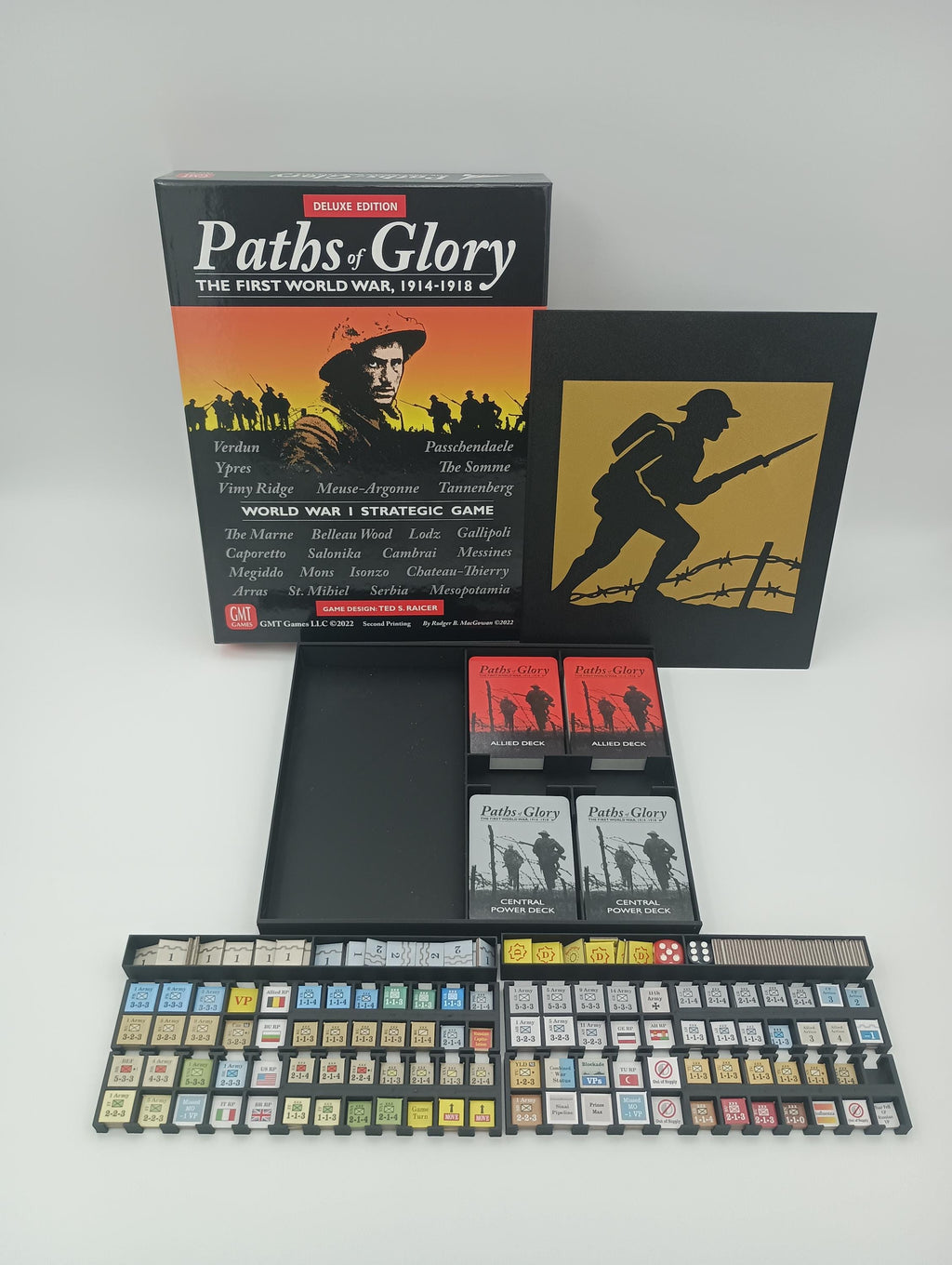Paths of Glory Board Game Storage Organizer