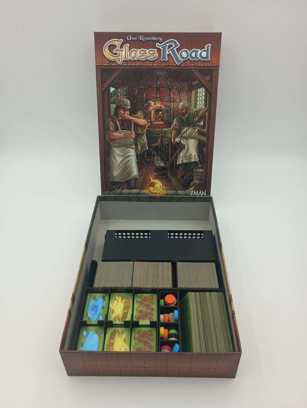 Glass Road Board Game Organizer