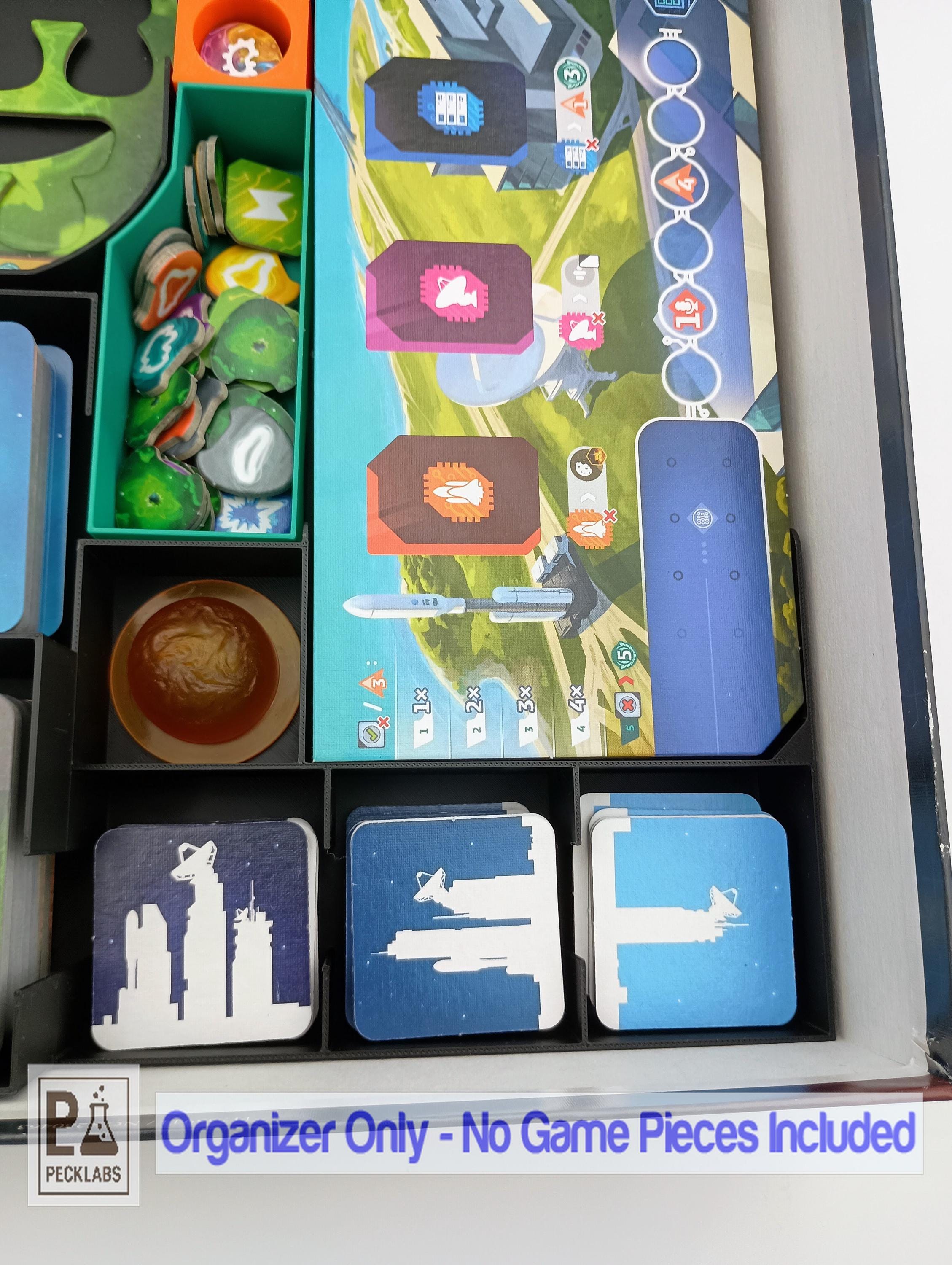 SETI and Space Agencies Expansion Game Insert/Organizer System