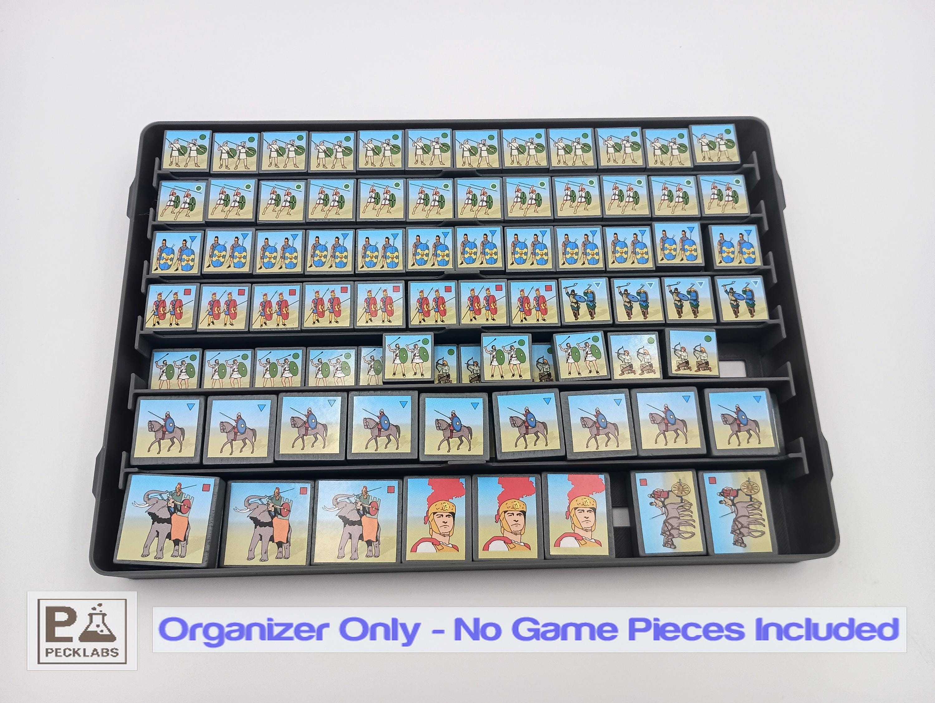 Commands and Colors Ancients All Expansions Storage Insert / Organizer