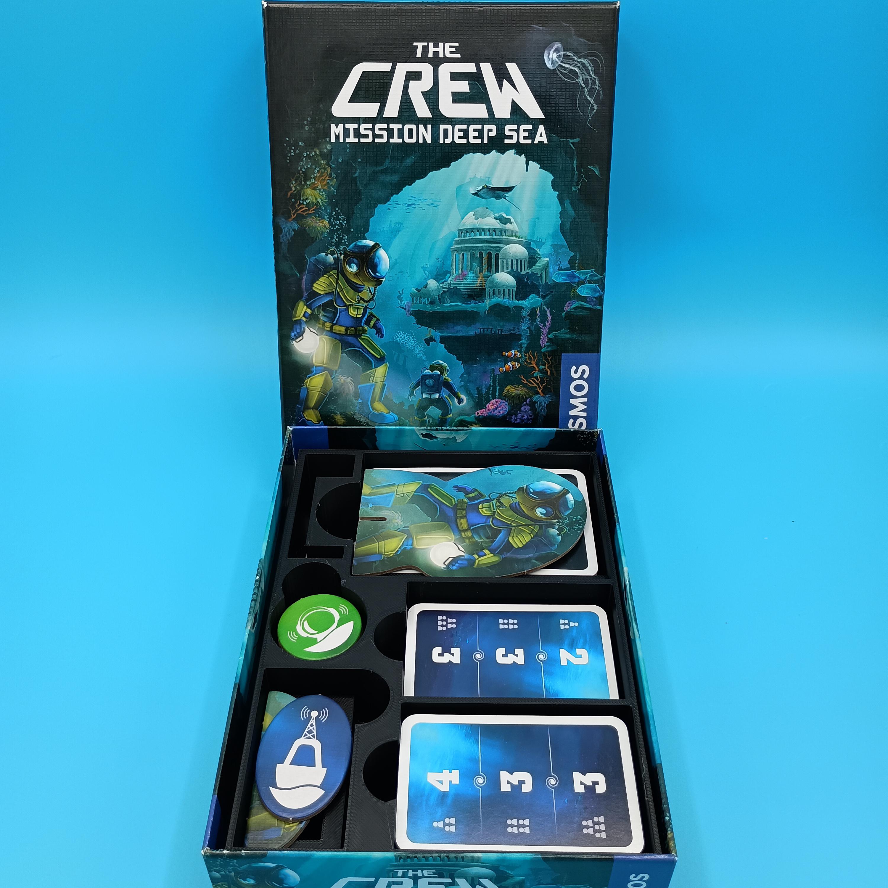 The Crew Mission Deep Sea Board Game Organizer / Insert