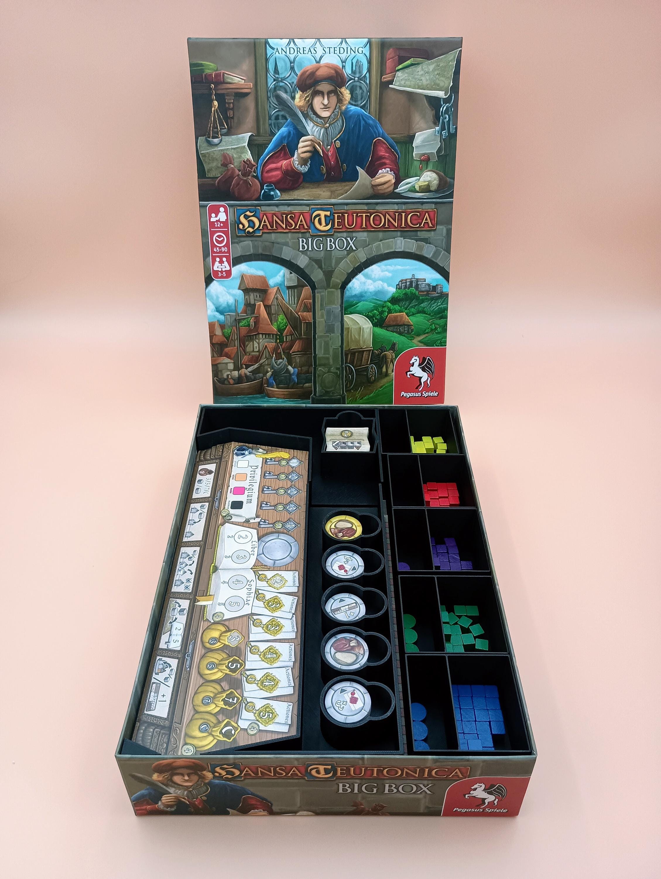 Hansa Teutonica Big Box: Game Insert and Organizer