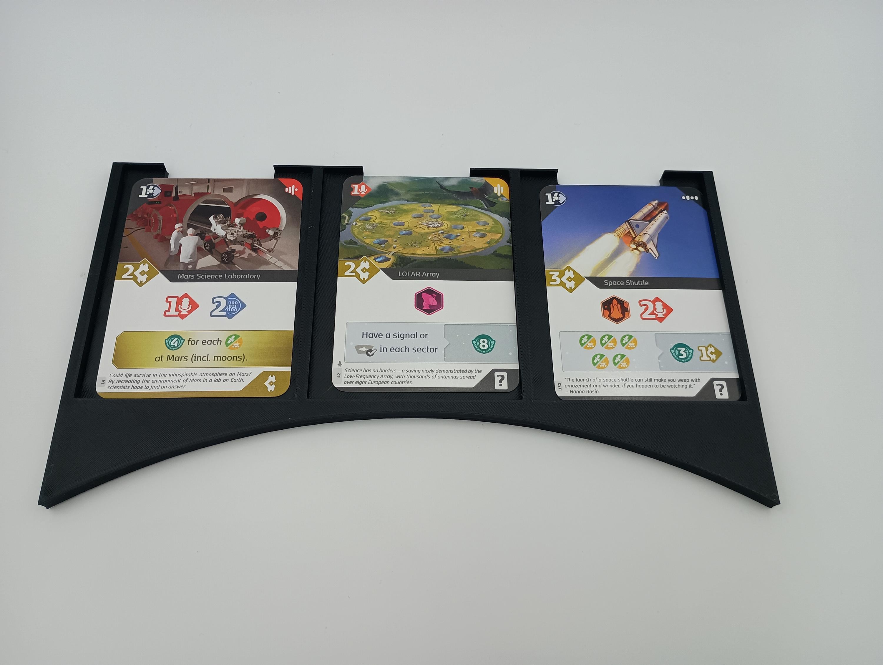 SETI & Space Agencies Card Row Holder