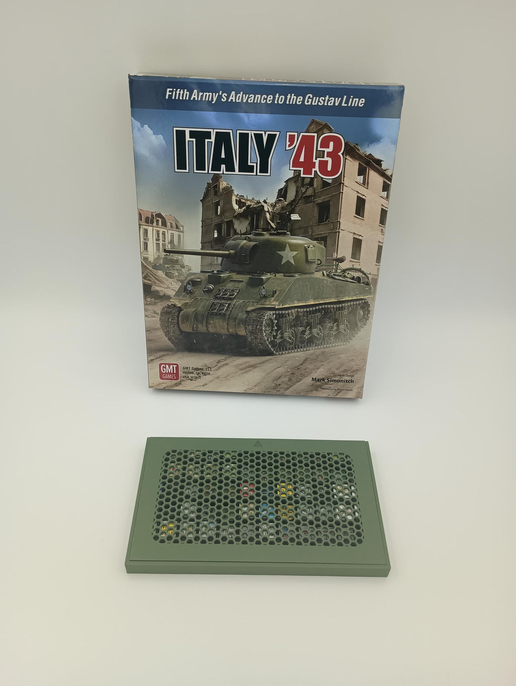 Italy 43 Board Game Counter Storage Organizer