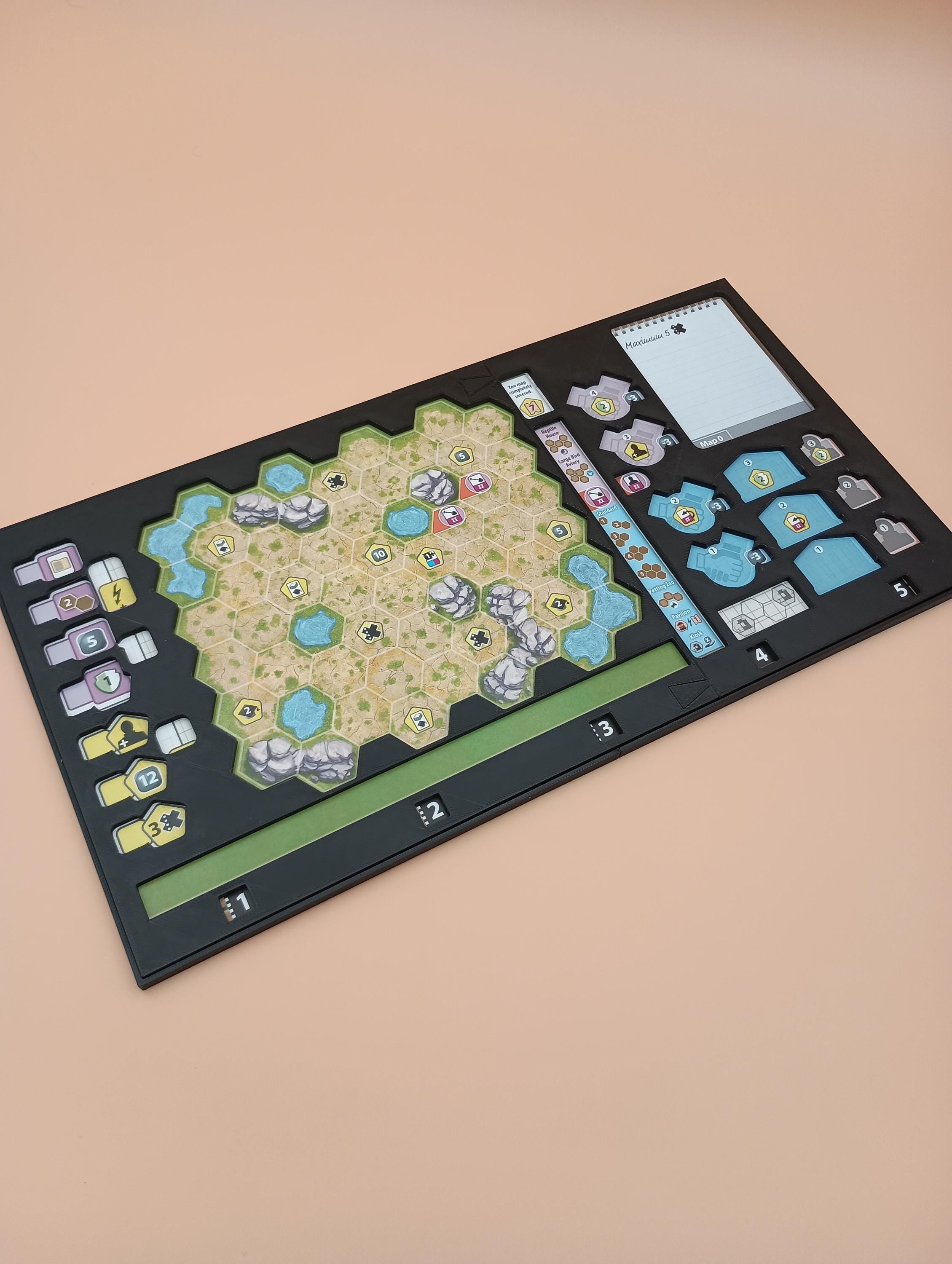 Ark Nova Modular Player Board Holders & Overlays