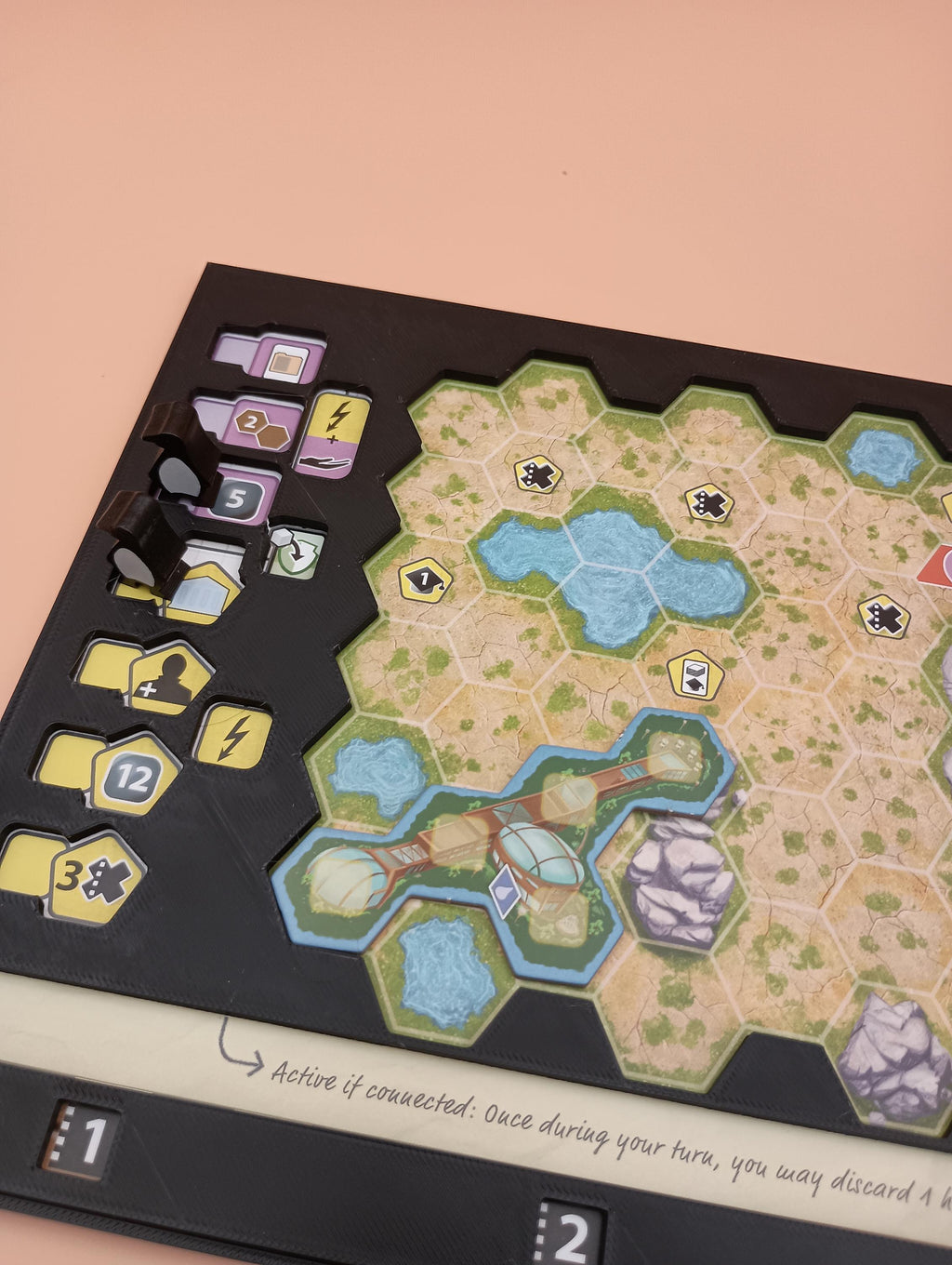 Ark Nova Modular Player Board Holders & Overlays