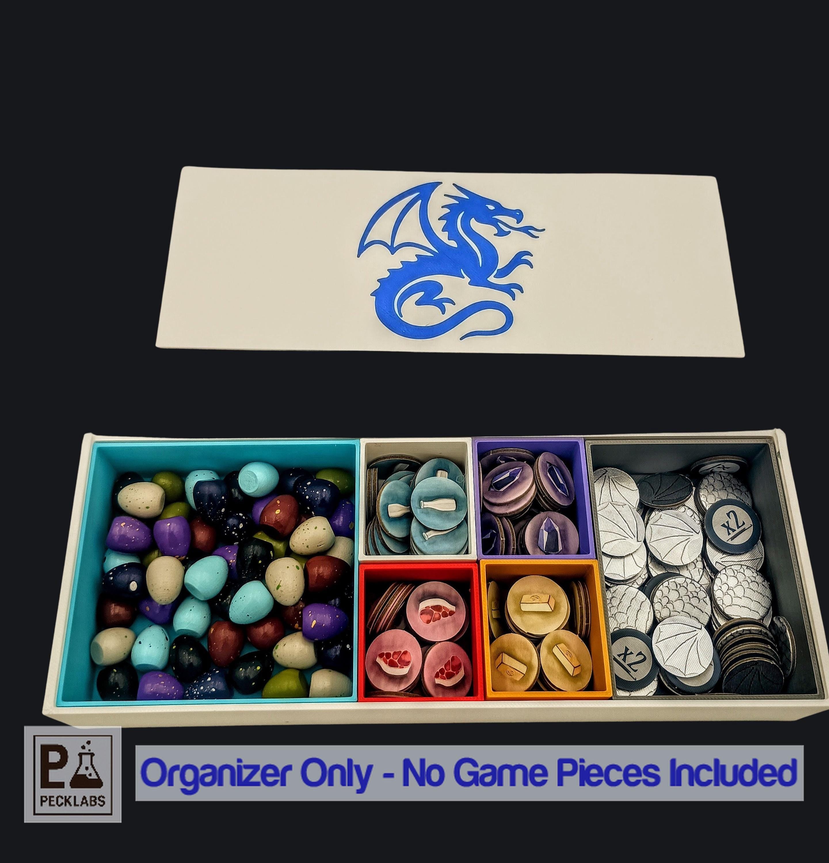 Wyrmspan and Wyrmspan Academy Compatible Game Storage Organizer