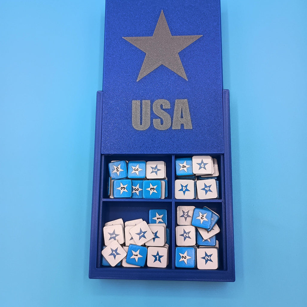 Twilight Struggle Organizer Insert with Sliding Lids