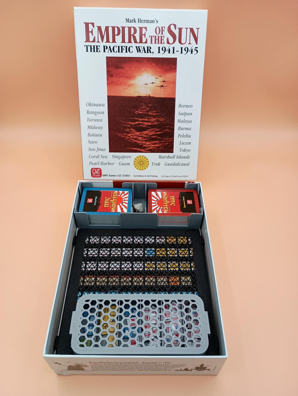 Empire of the Sun Board Game Vertical Safe Counter Organizer