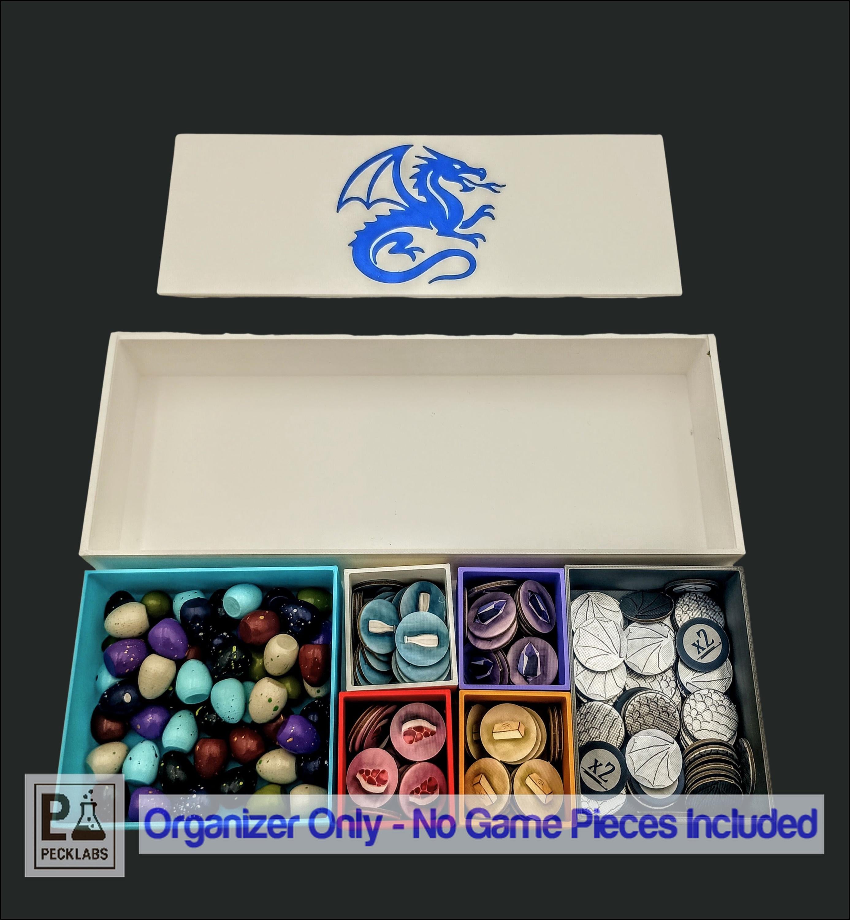Wyrmspan and Wyrmspan Academy Compatible Game Storage Organizer