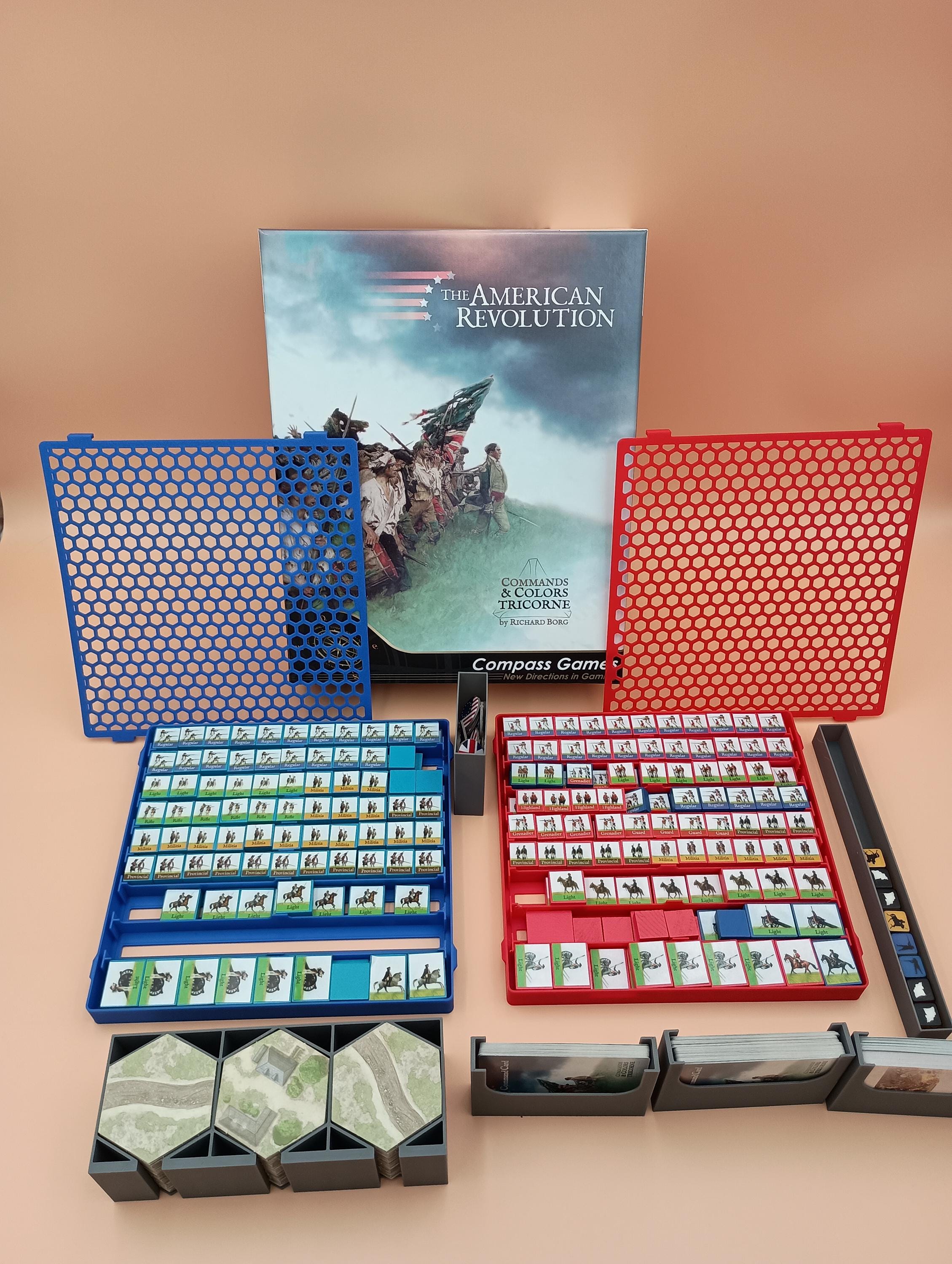 Commands and Colors Tricorne Game Organizer & Unit Storage Trays
