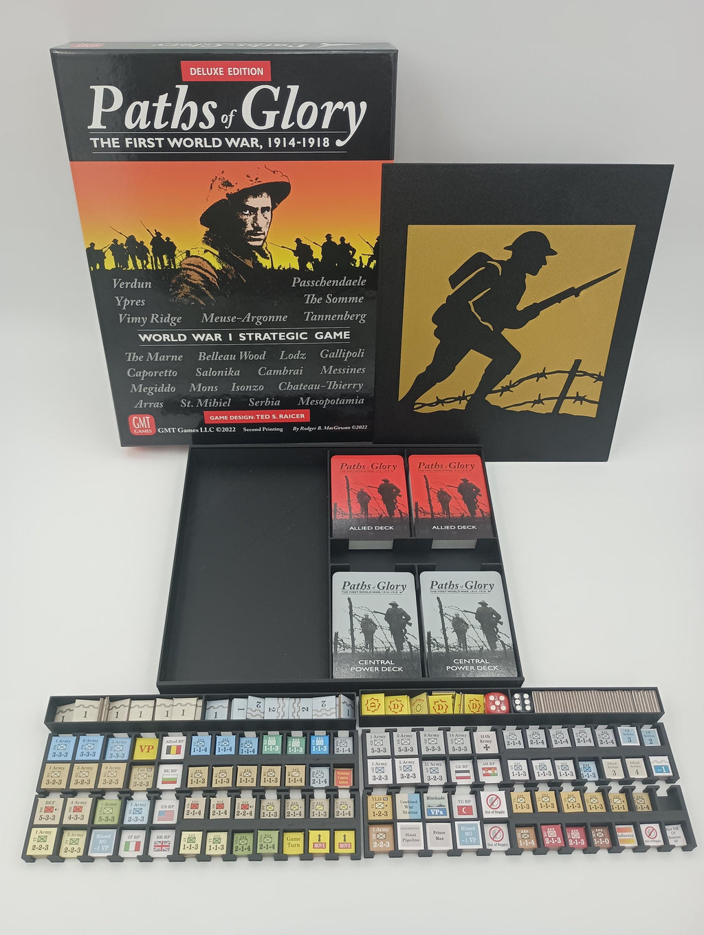 Paths of Glory Board Game Storage Organizer