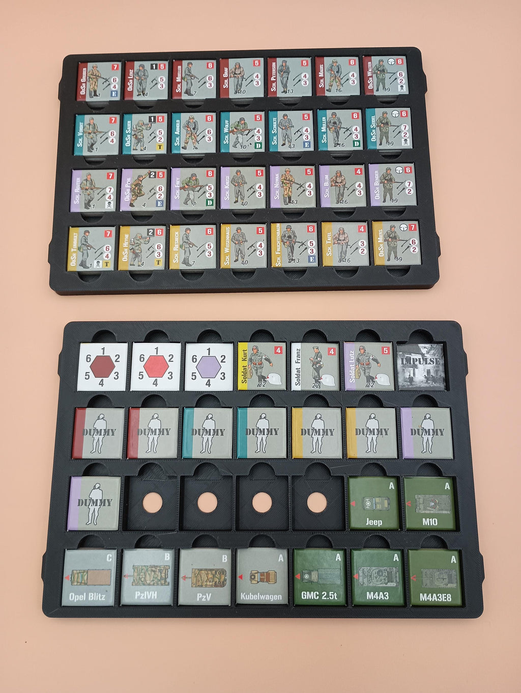 Combat! Volume 2 Game Storage Insert System