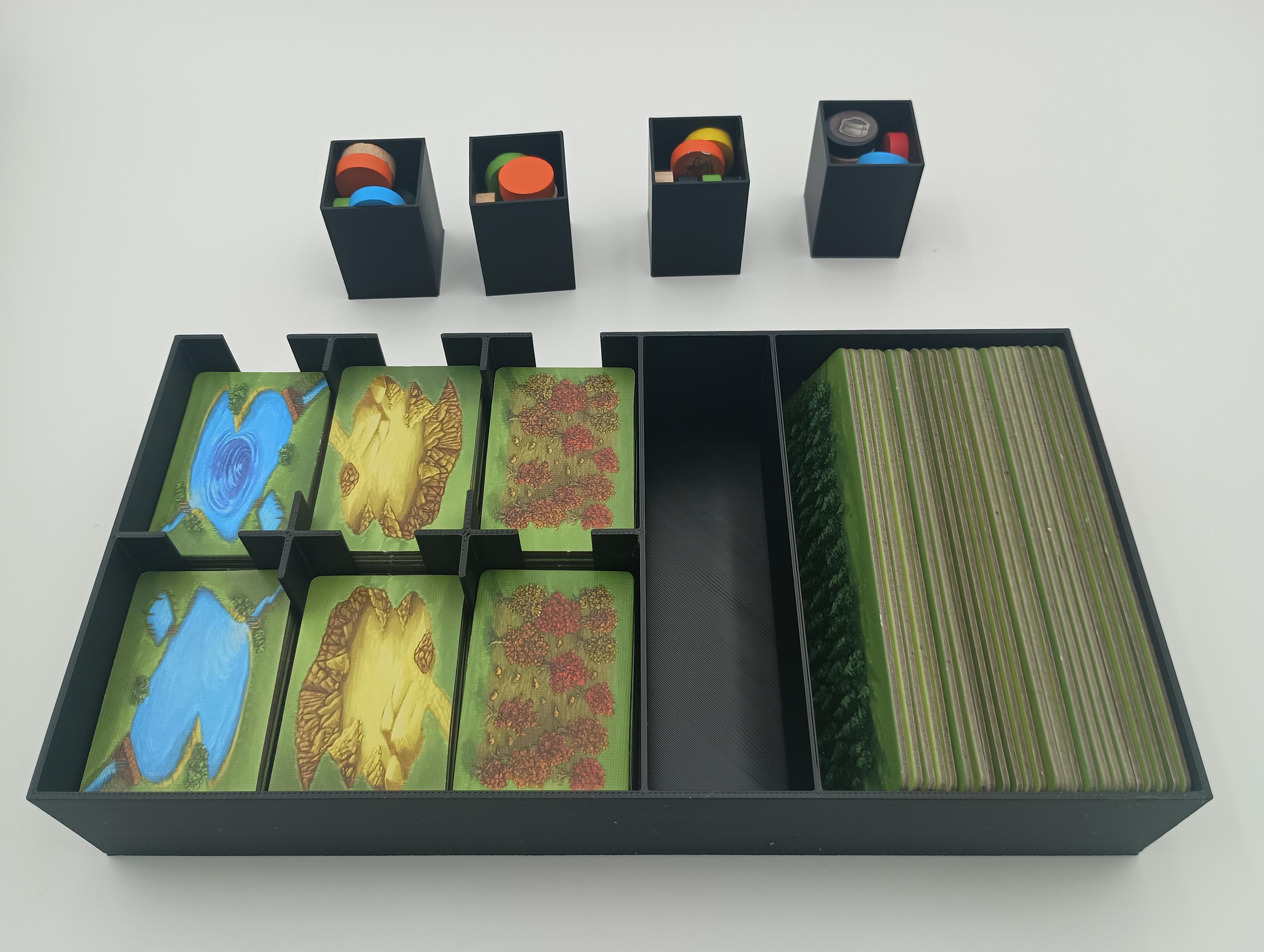 Glass Road Board Game Organizer