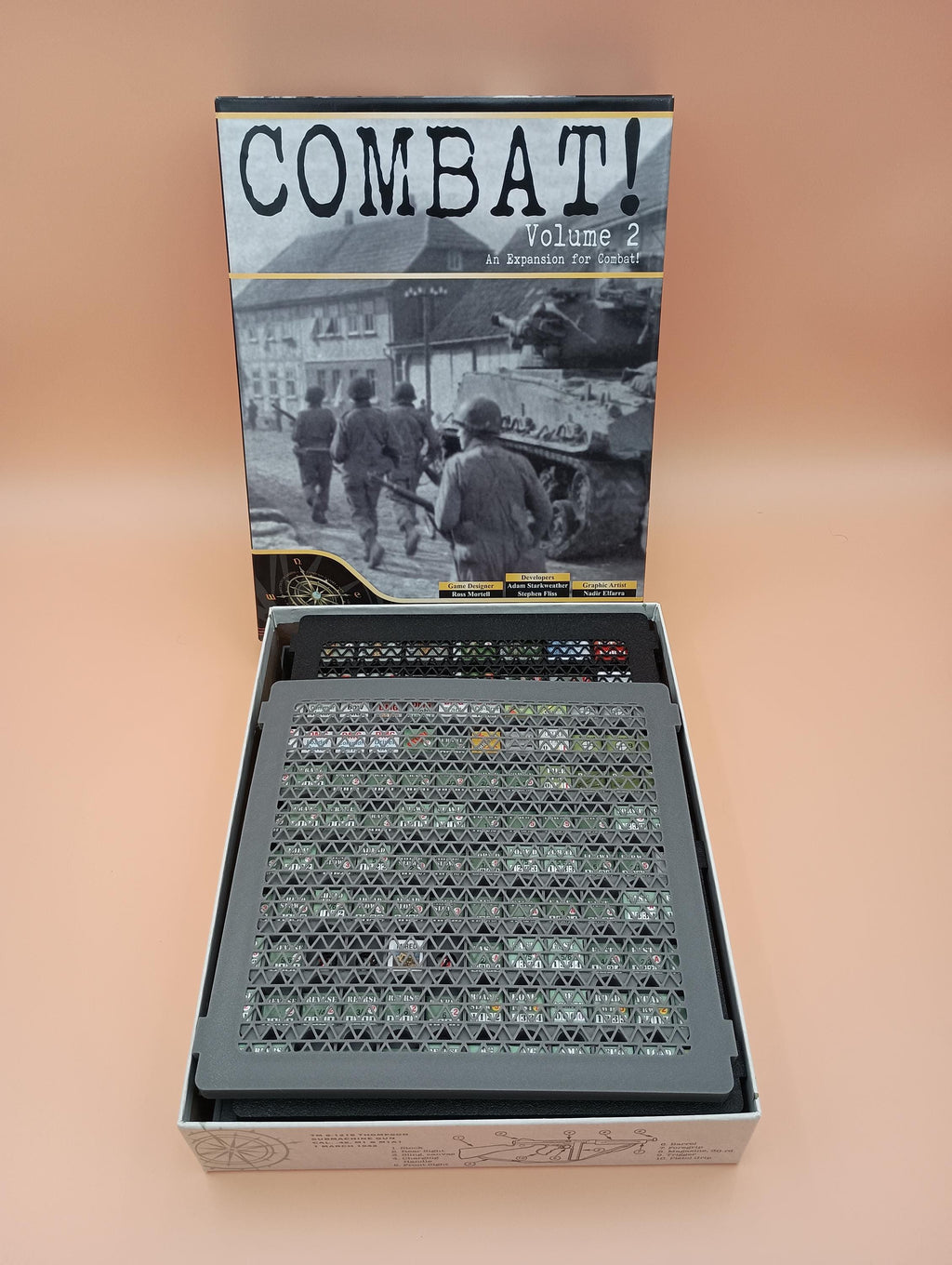Combat! Volume 2 Game Storage Insert System