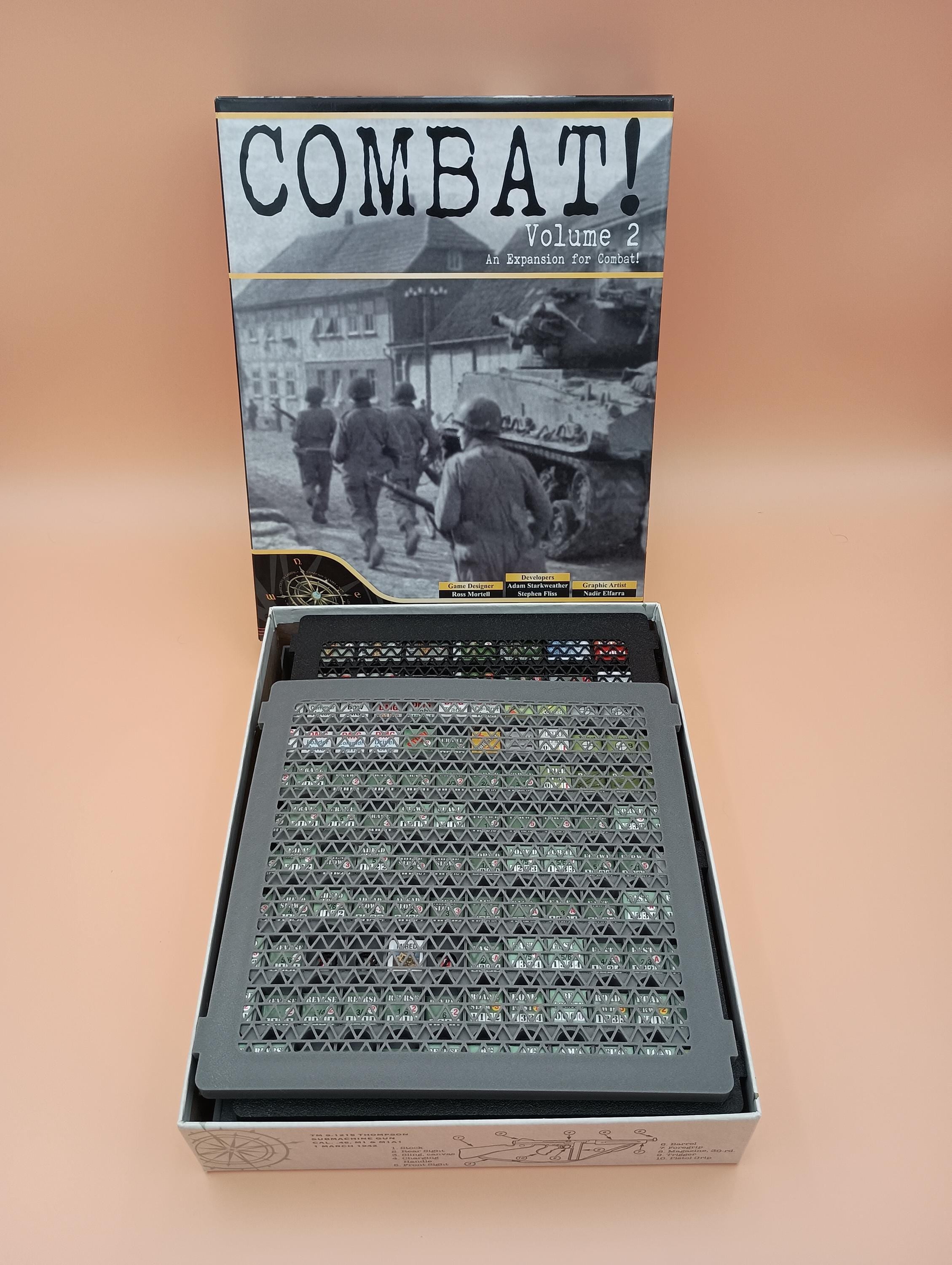 Combat! Volume 2 Game Storage Insert System