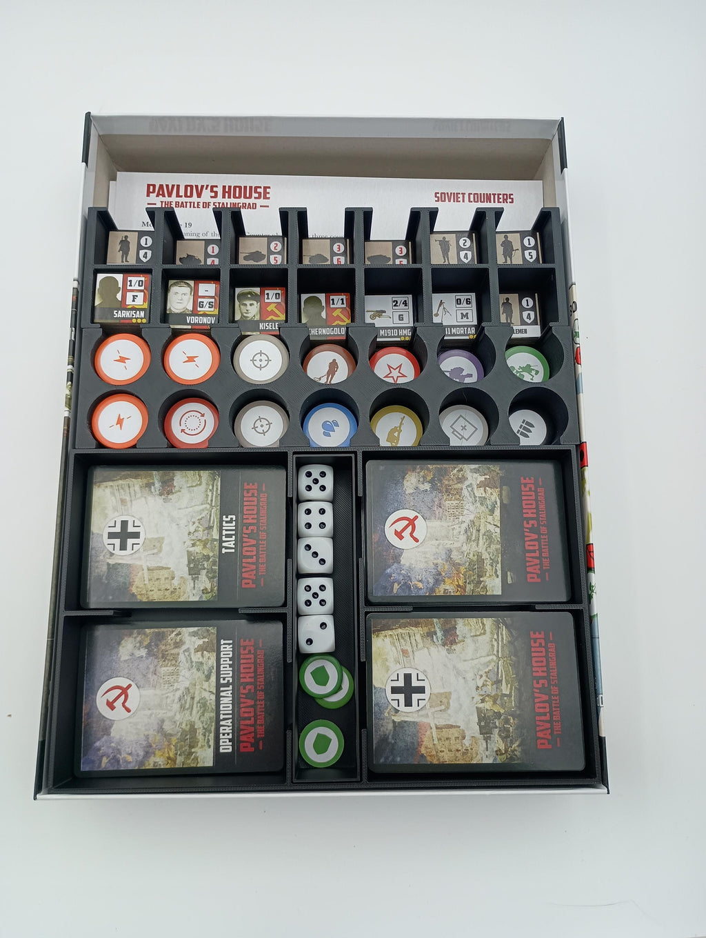 Pavlov's House Board Game Storage Organizer