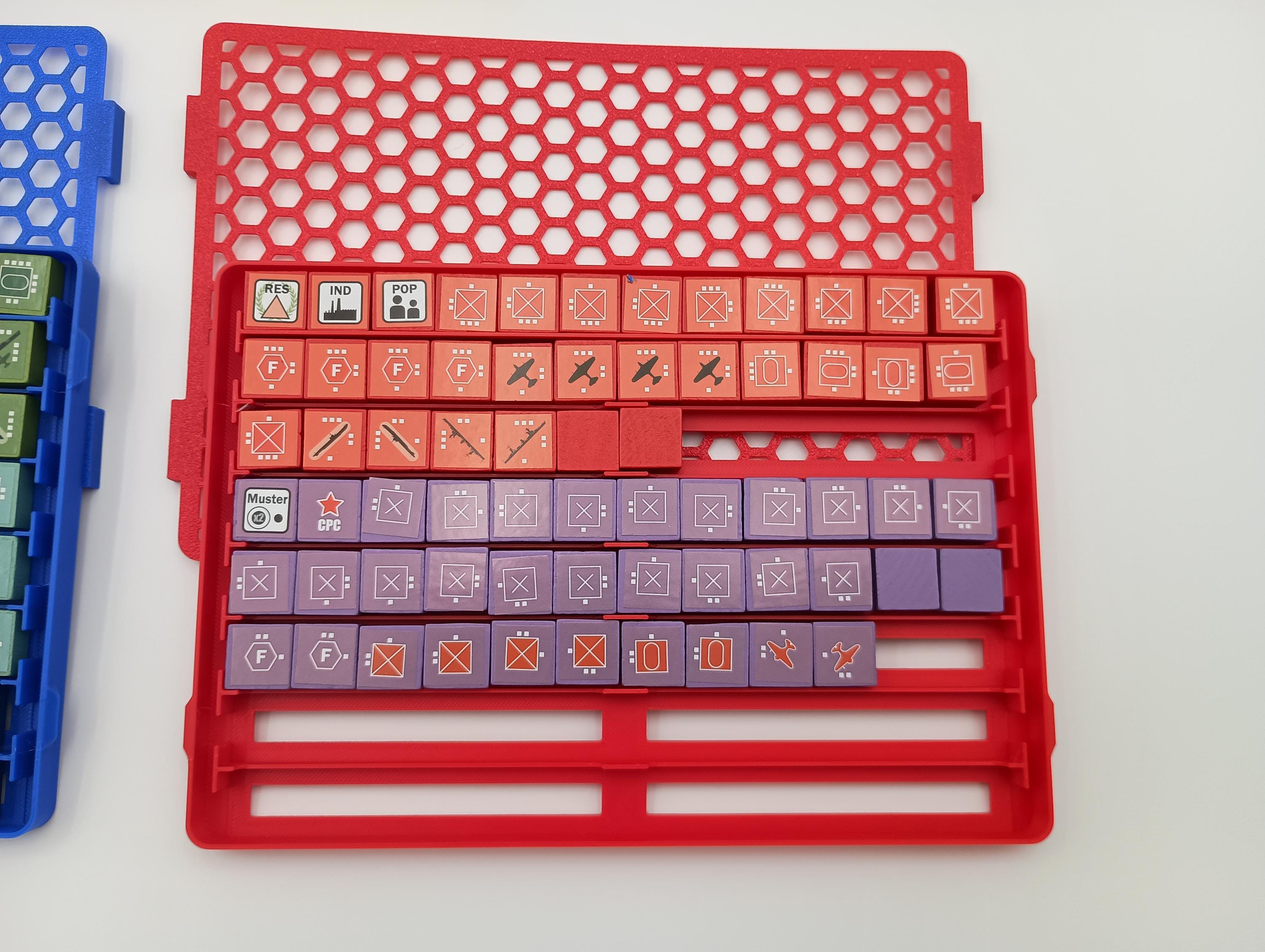 Conquest & Consequence Game Storage Organizer