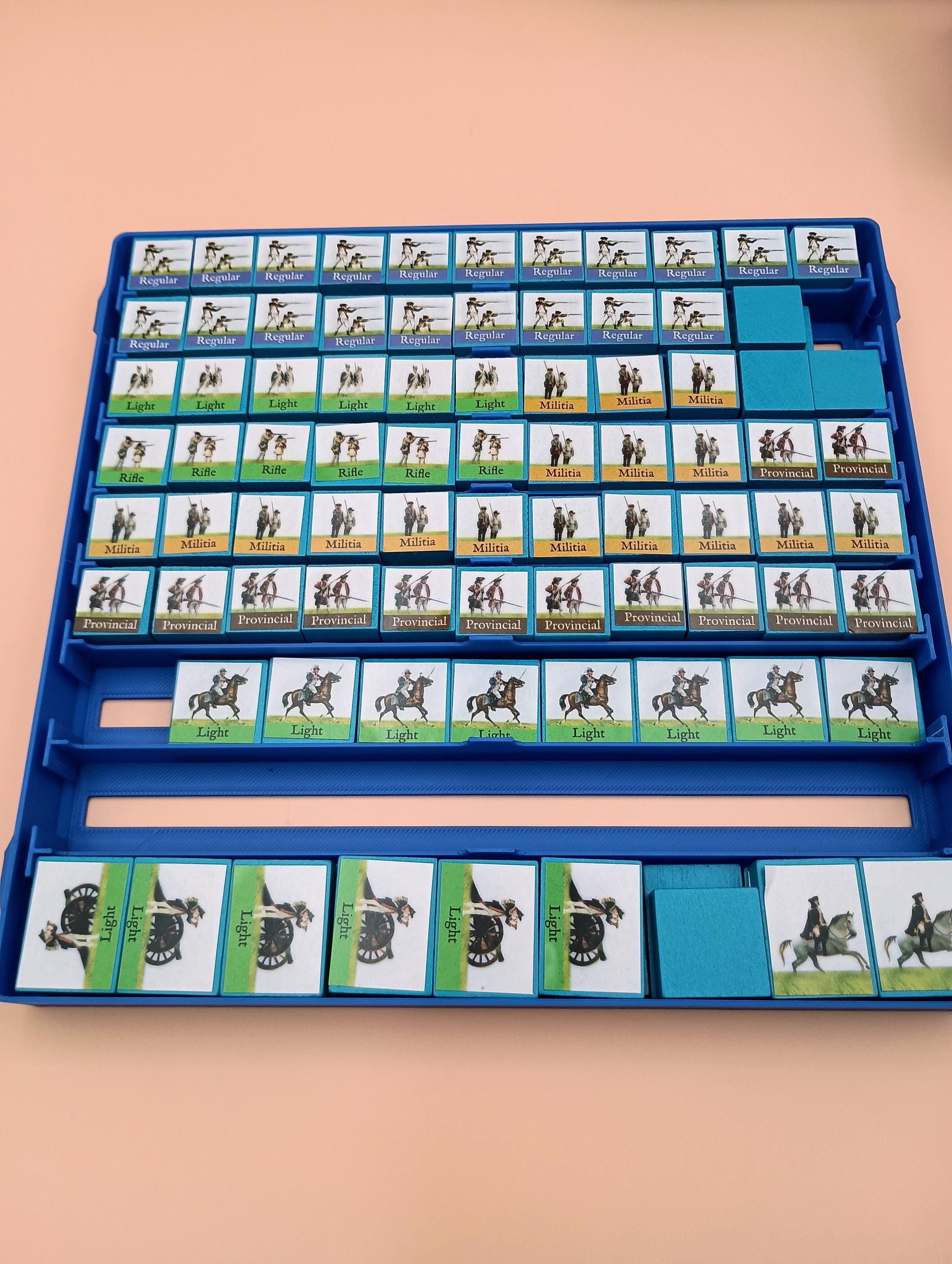 Commands and Colors Tricorne Game Organizer & Unit Storage Trays