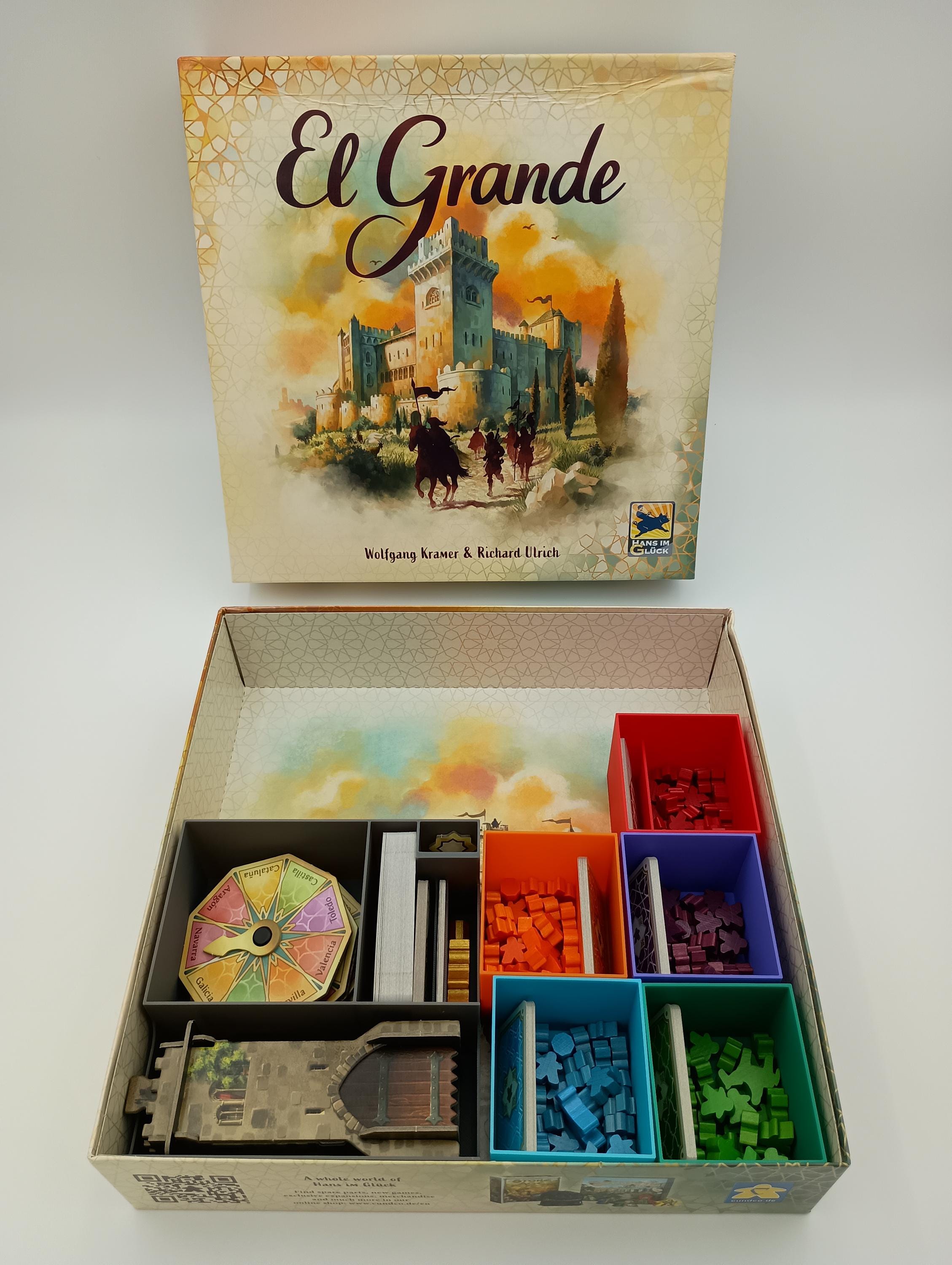 El Grande Board Game Organizer