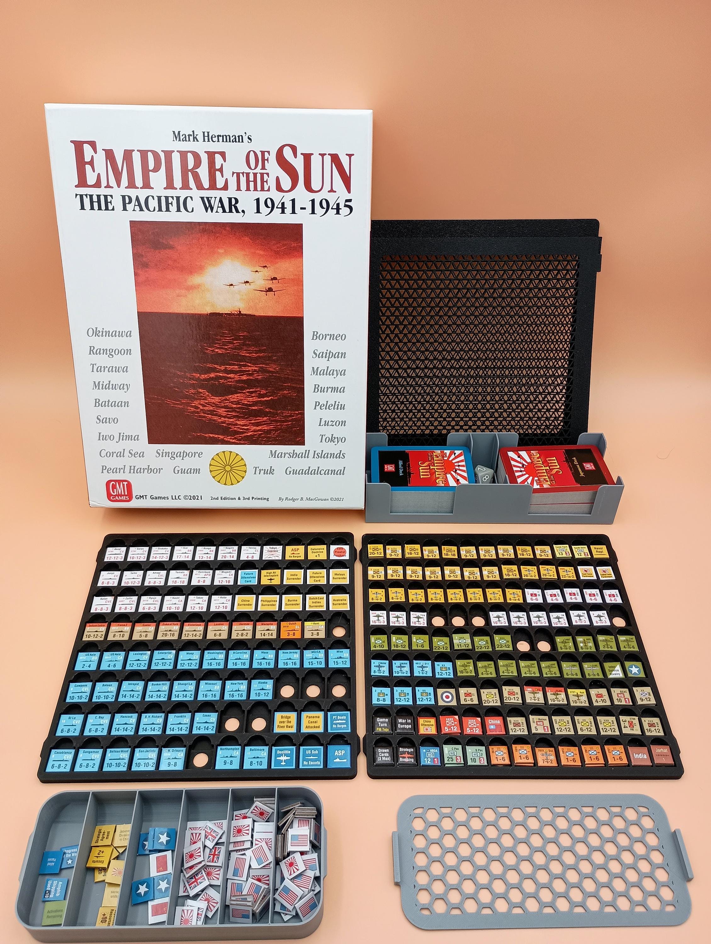 Empire of the Sun Board Game Vertical Safe Counter Organizer