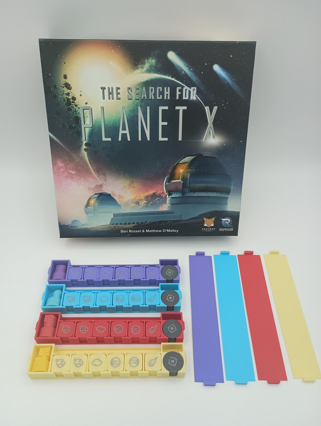 Search for Planet X: Upgraded Pieces & Game Storage Trays