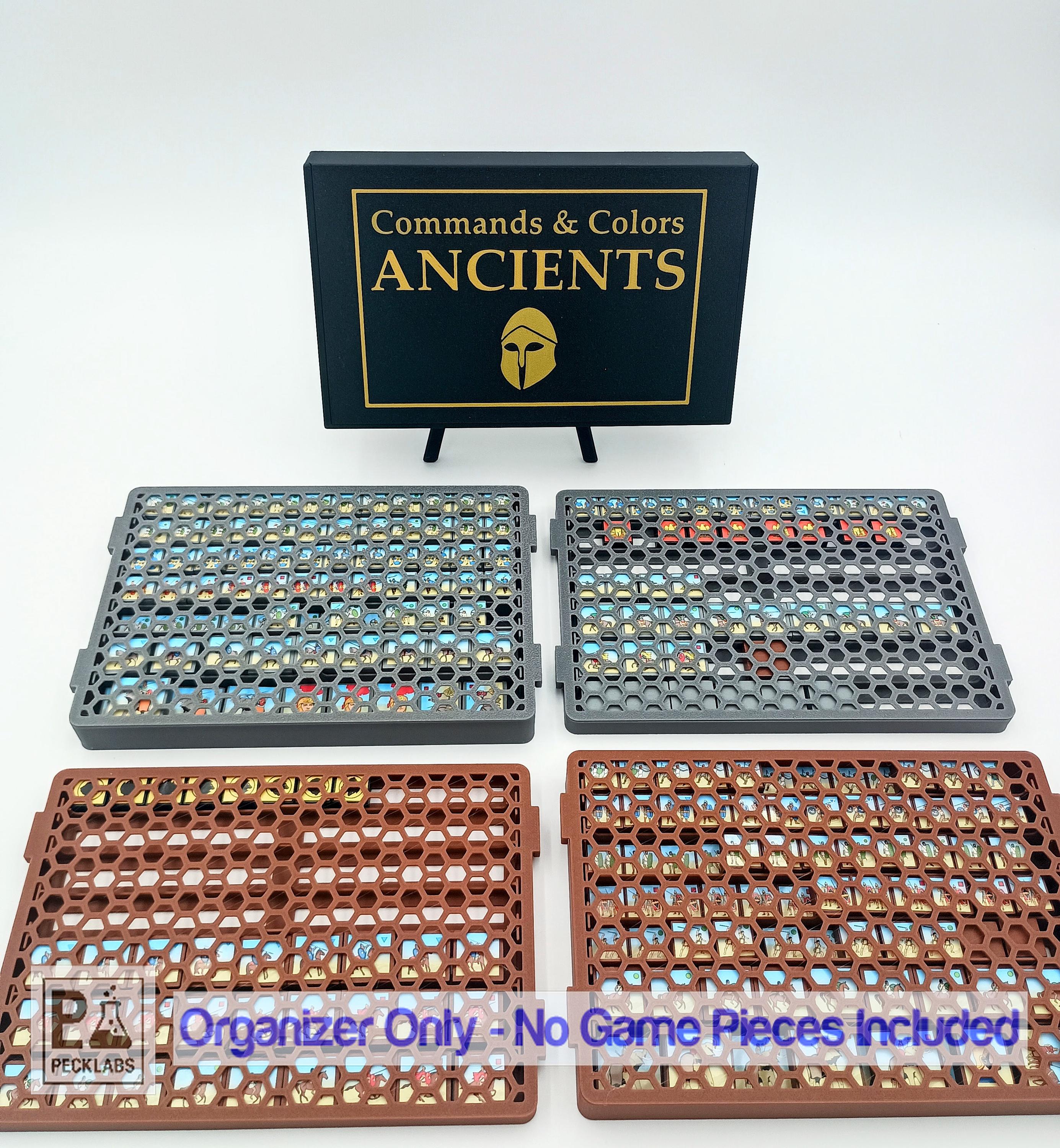 Commands and Colors Ancients All Expansions Storage Insert / Organizer