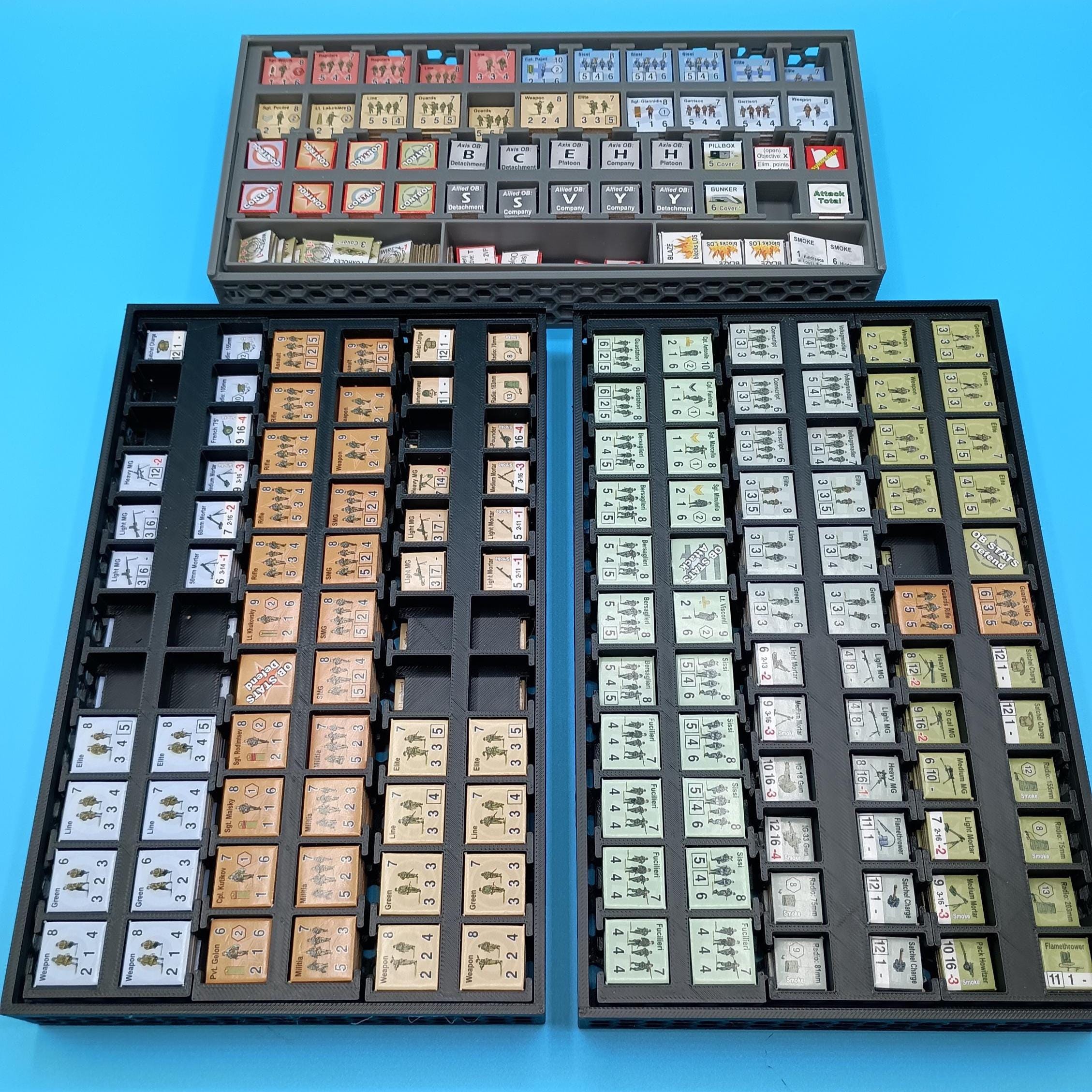 Combat Commander 20th Anniversary Edition Storage Organizer