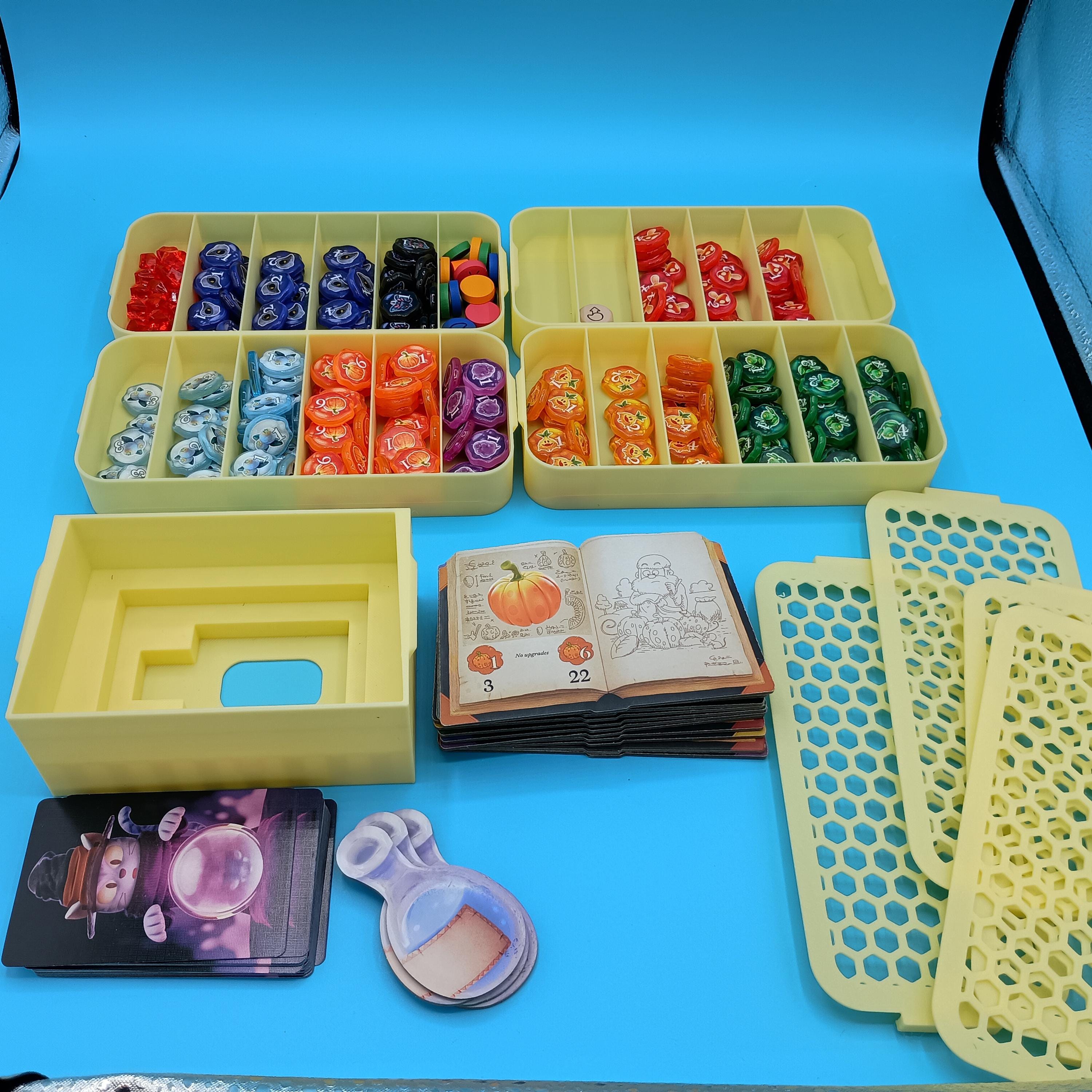 Quacks Deluxe & Standard Editions: Locking Lid Token And Card Holders