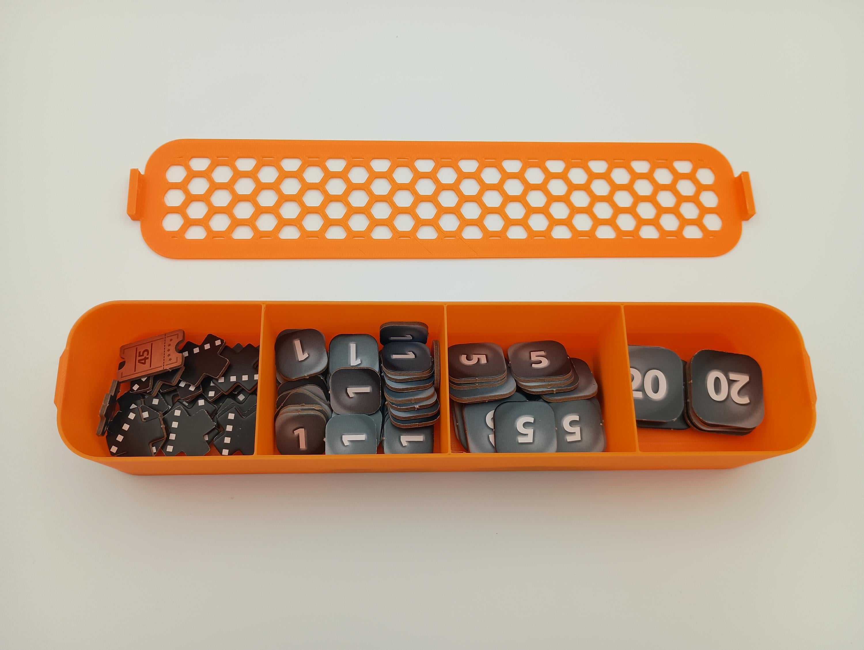 Ark Nova and Marine Worlds Board Game Organizer & Insert