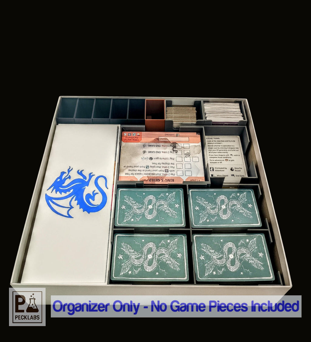 Wyrmspan and Wyrmspan Academy Compatible Game Storage Organizer