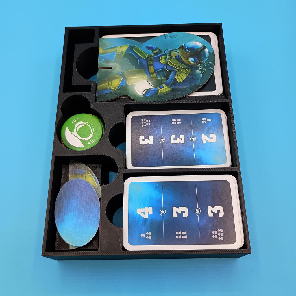 The Crew Mission Deep Sea Board Game Organizer / Insert