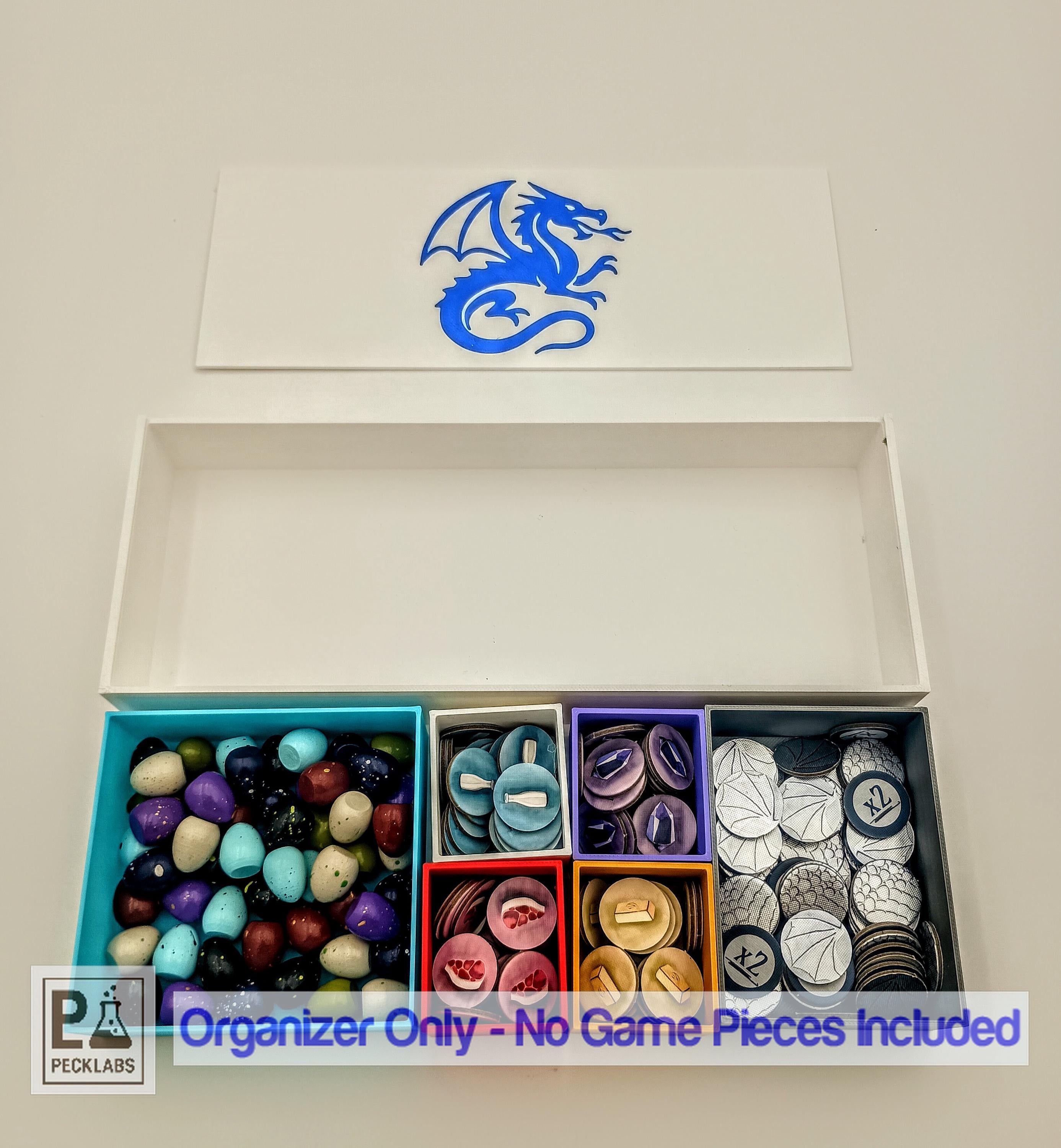 Wyrmspan and Wyrmspan Academy Compatible Game Storage Organizer