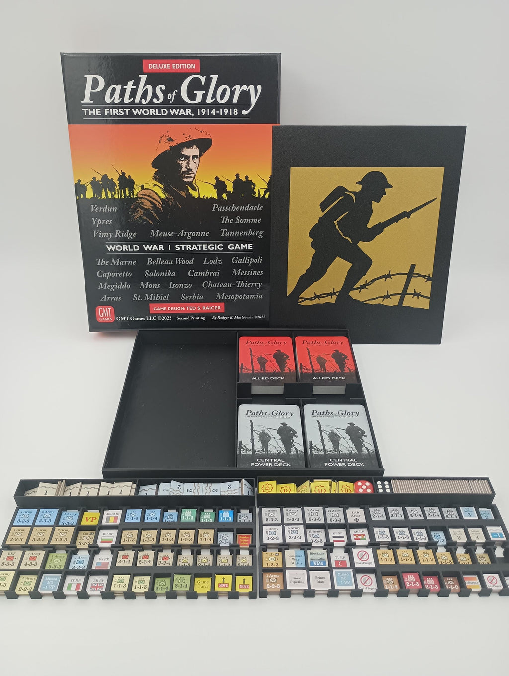 Paths of Glory Board Game Storage Organizer