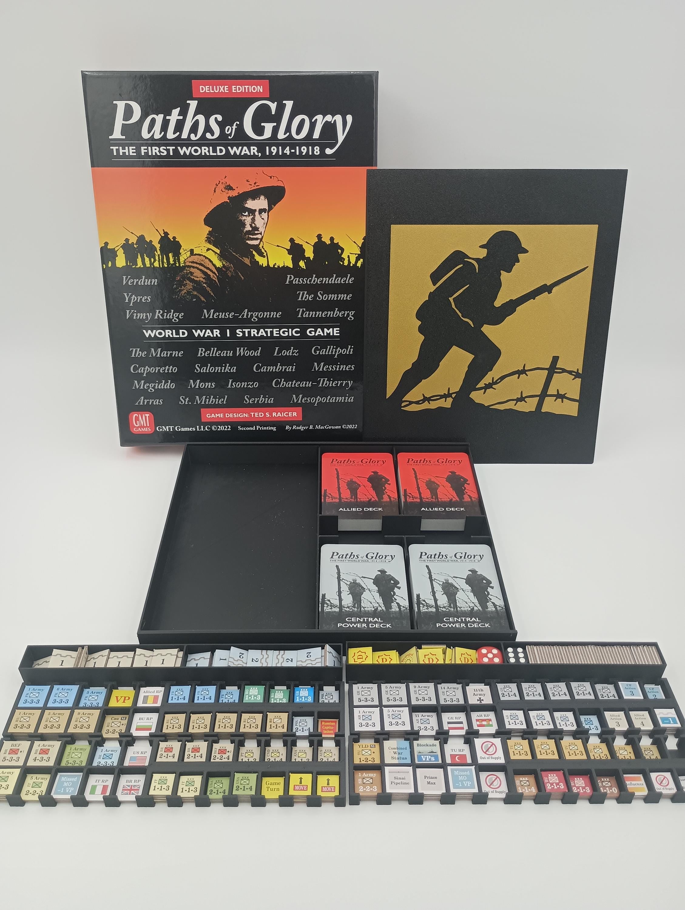 Paths of Glory Board Game Storage Organizer
