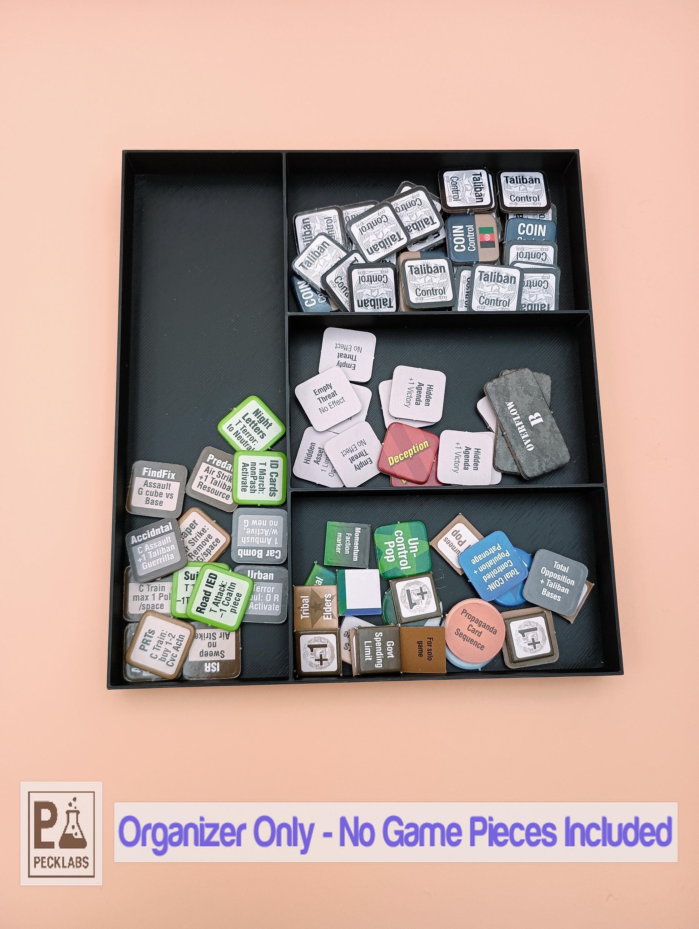 A Distant Plain COIN Volume III Board Game Storage and Organizer