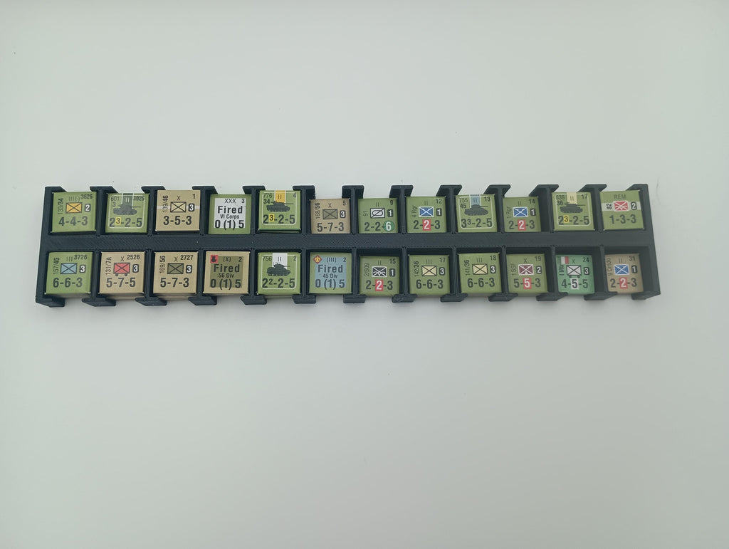 Italy 43 Board Game Counter Storage Organizer