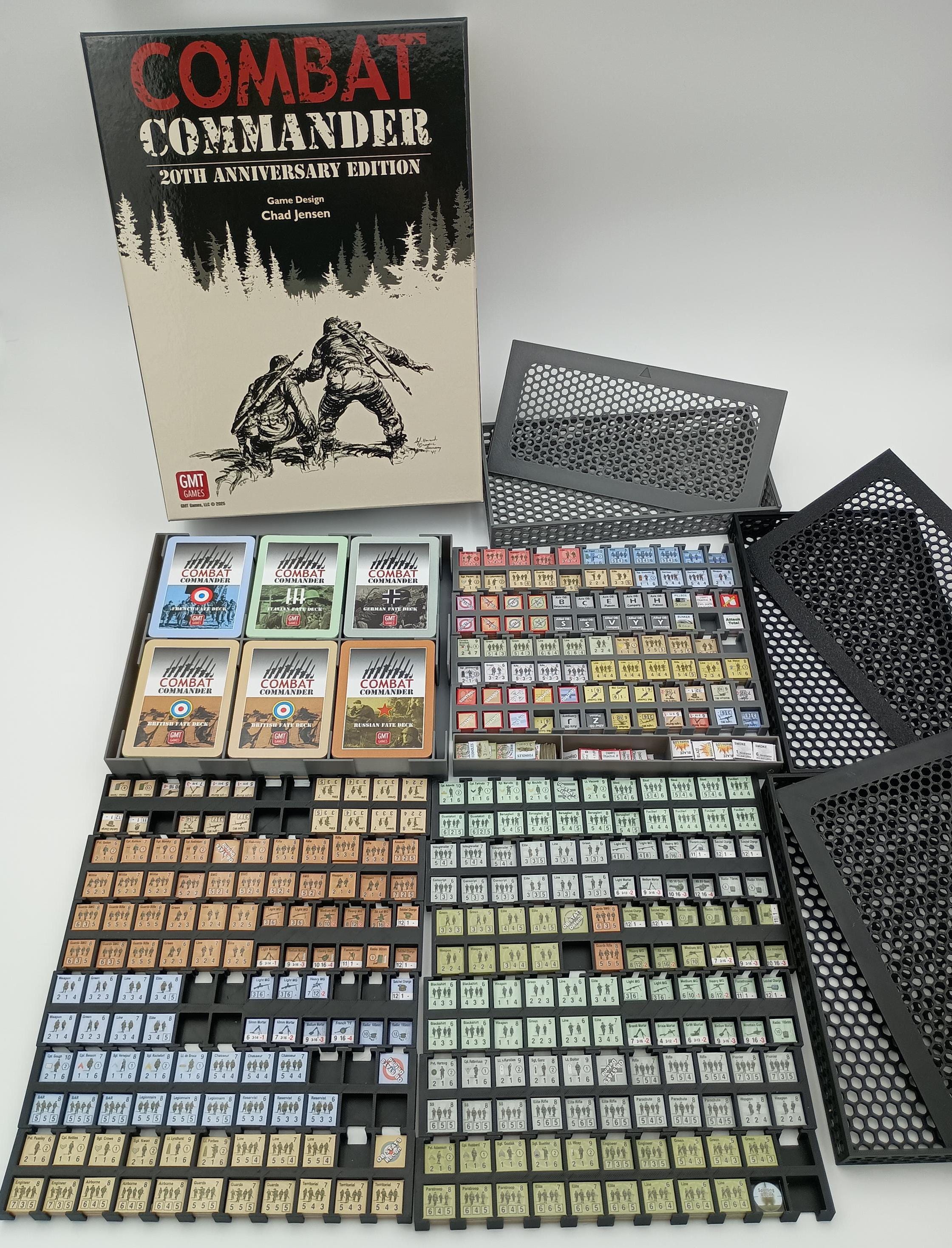 Combat Commander 20th Anniversary Edition Storage Organizer