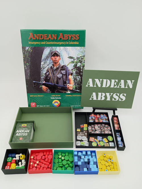 Andean Abyss Board Game Insert/Organizer