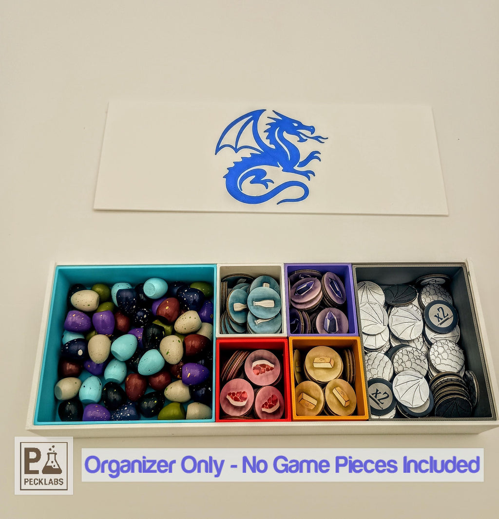 Wyrmspan and Wyrmspan Academy Compatible Game Storage Organizer
