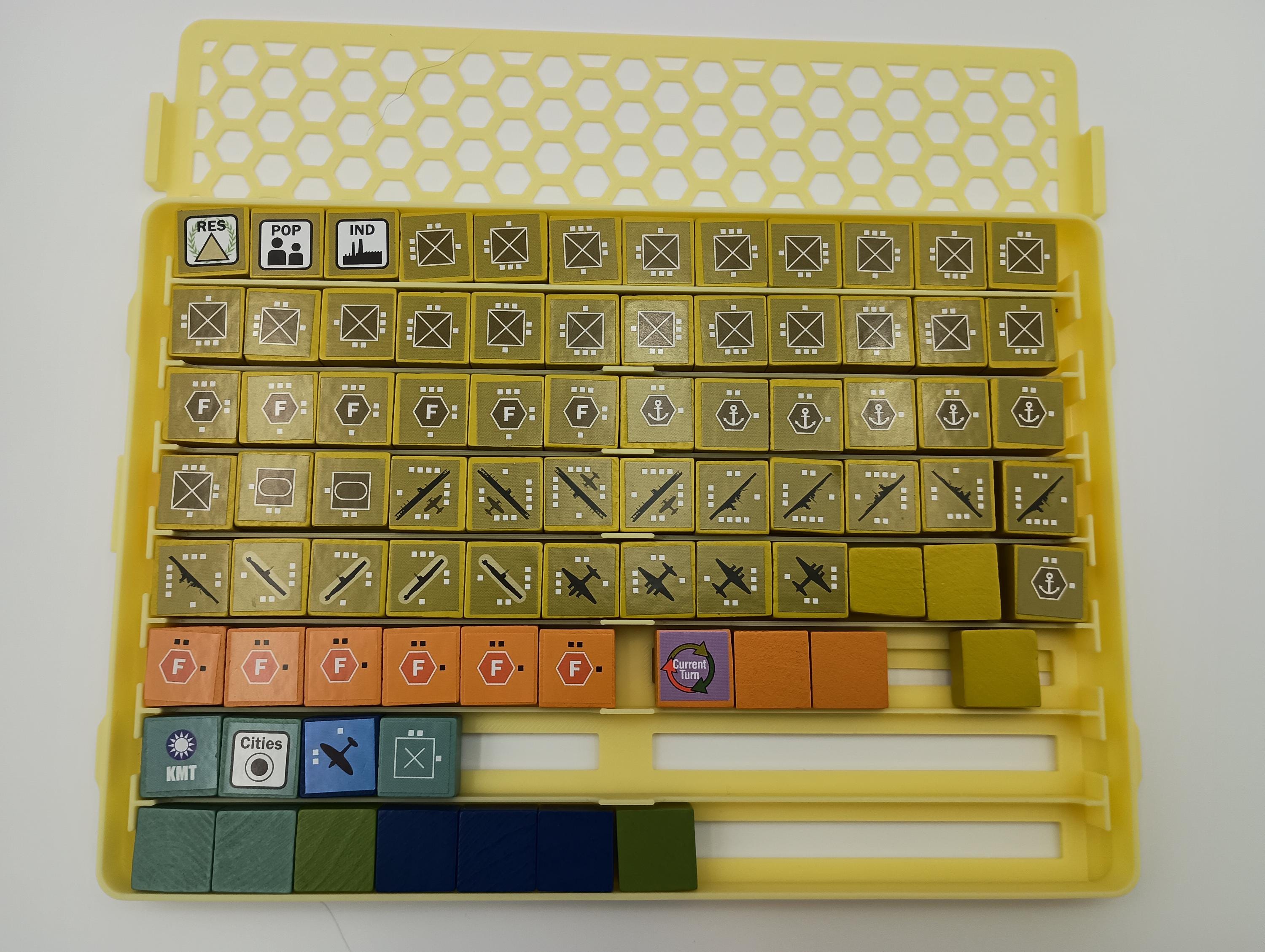 Conquest & Consequence Game Storage Organizer